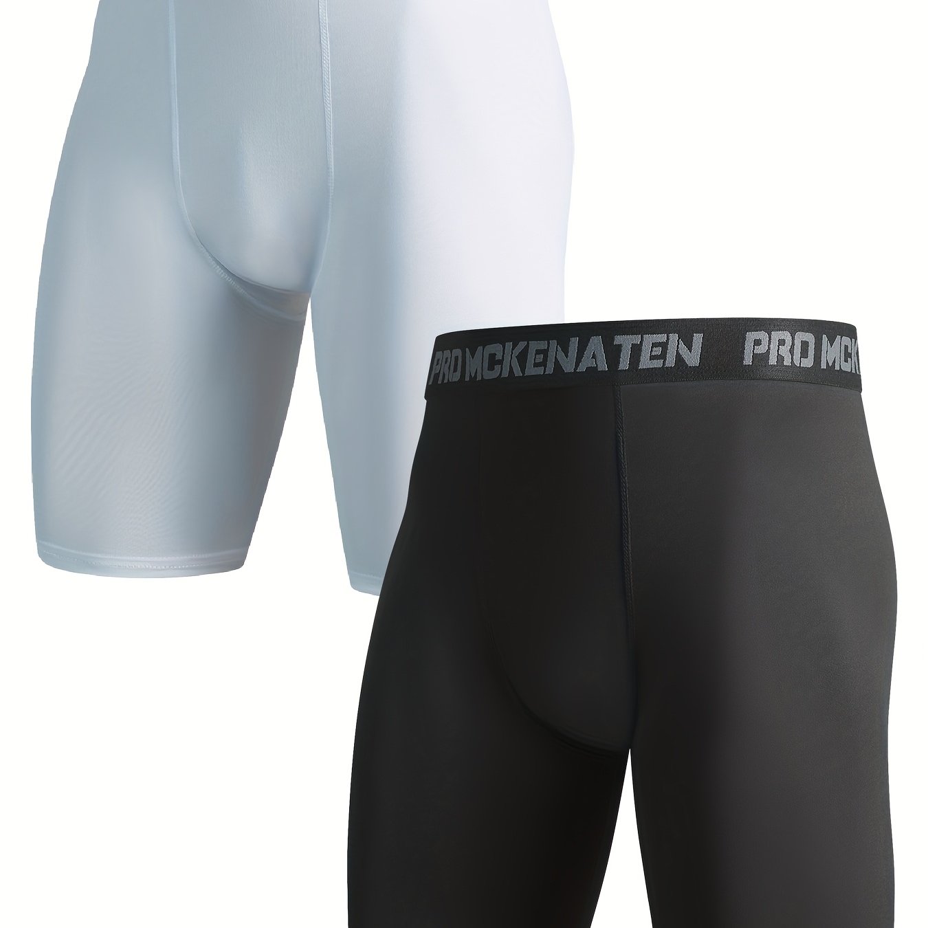 2pcs Knee-length Pants For Men, Cycling/swimming/sports Knee-length Pants