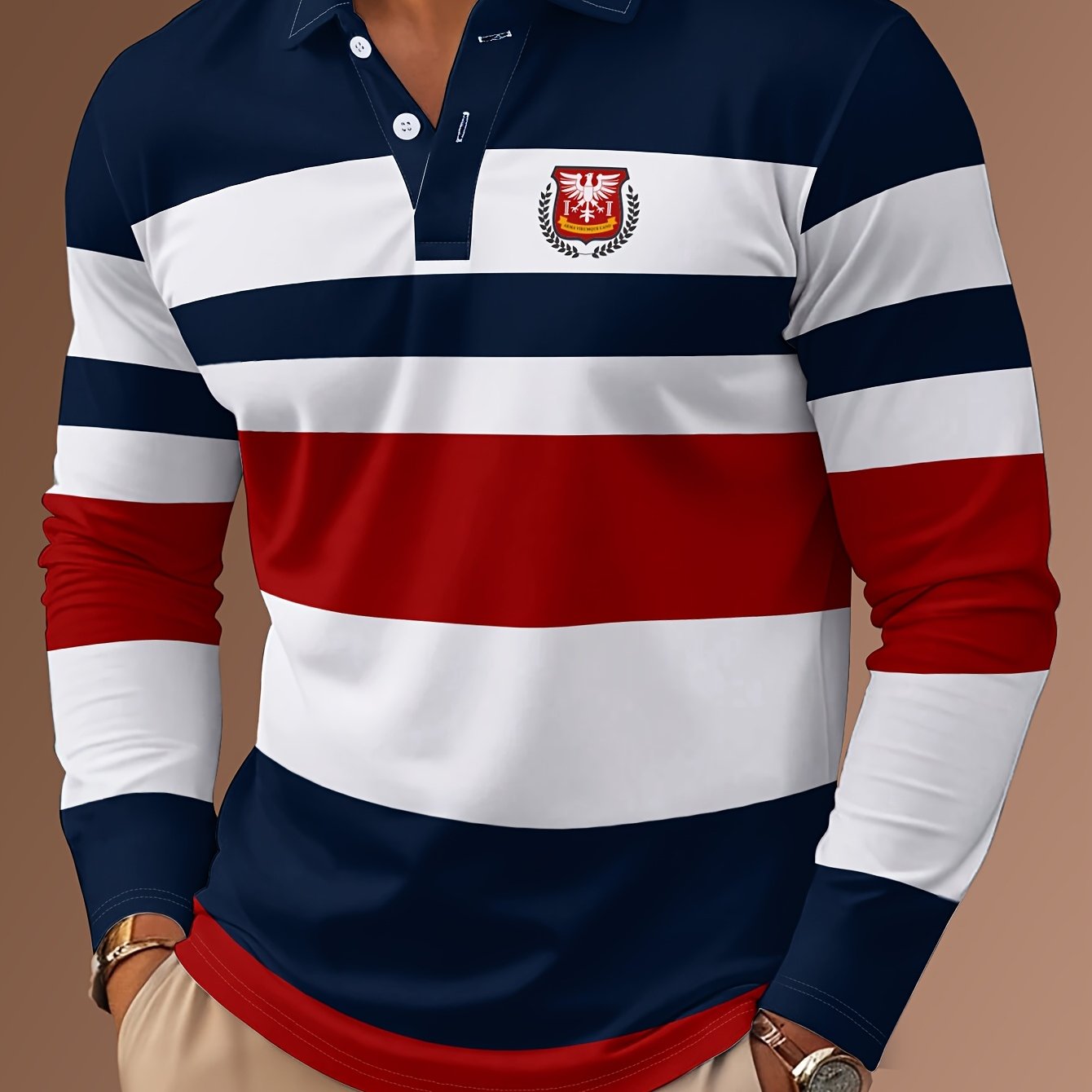 TEMU "yang Si Yao Products" 3d Digital Printing Men's Casual Comfortable Long-sleeved Shirt