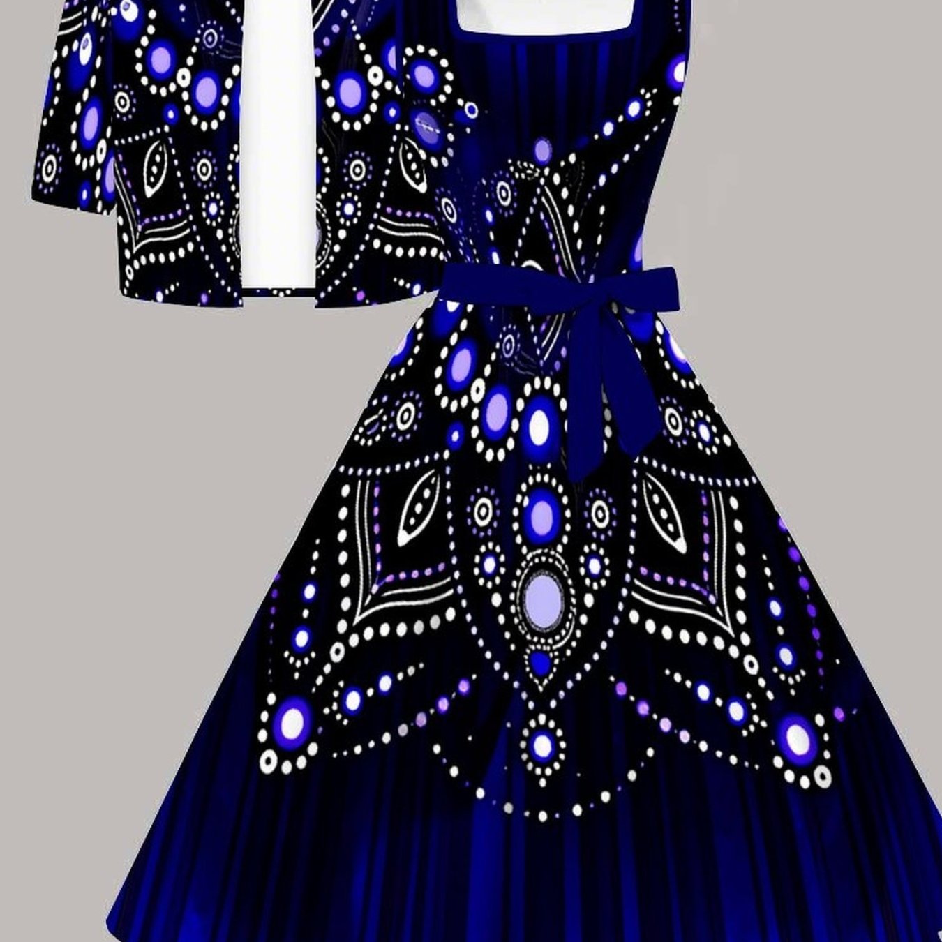TEMU Completo da donna per , estate e con giacca a maniche corte e vestito gilet, con design e di tendenza con stampa tridimensionale, per vacanze al