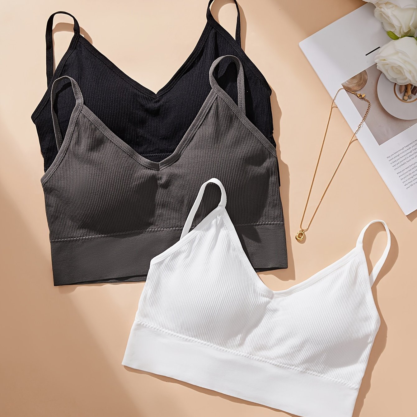 Three- Backless Sports Bra