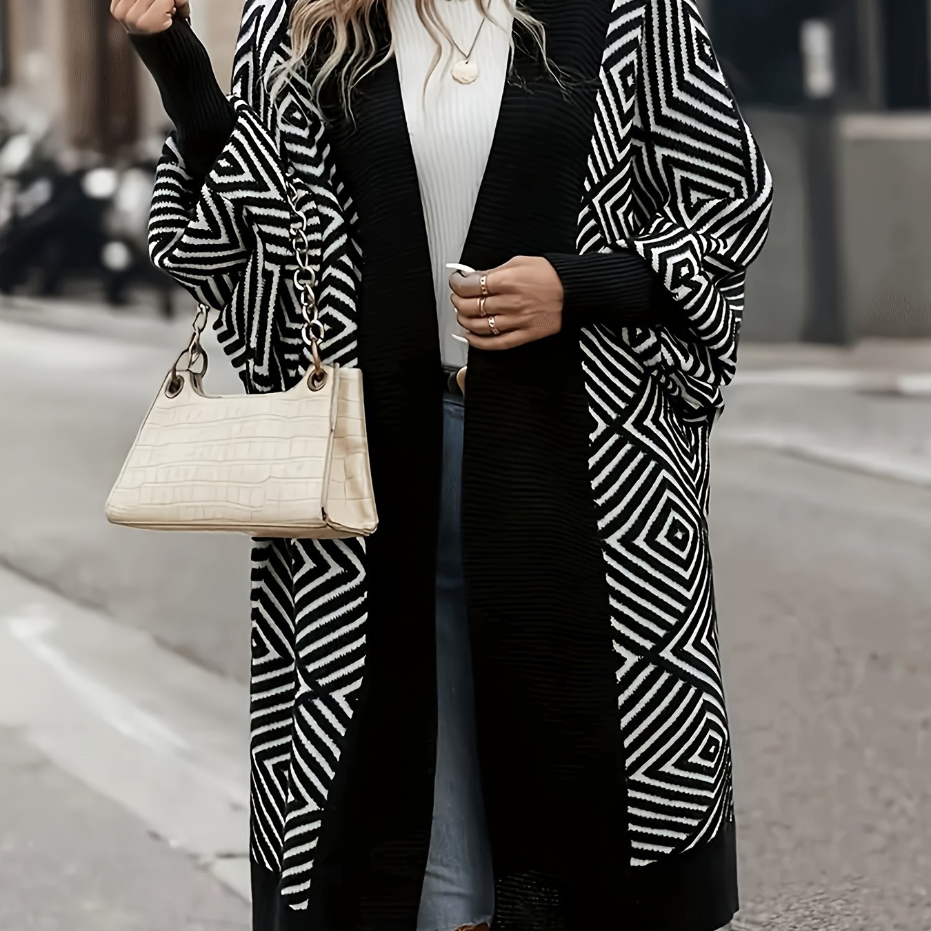TEMU Plus Size, Plus Size Fashion Cardigan