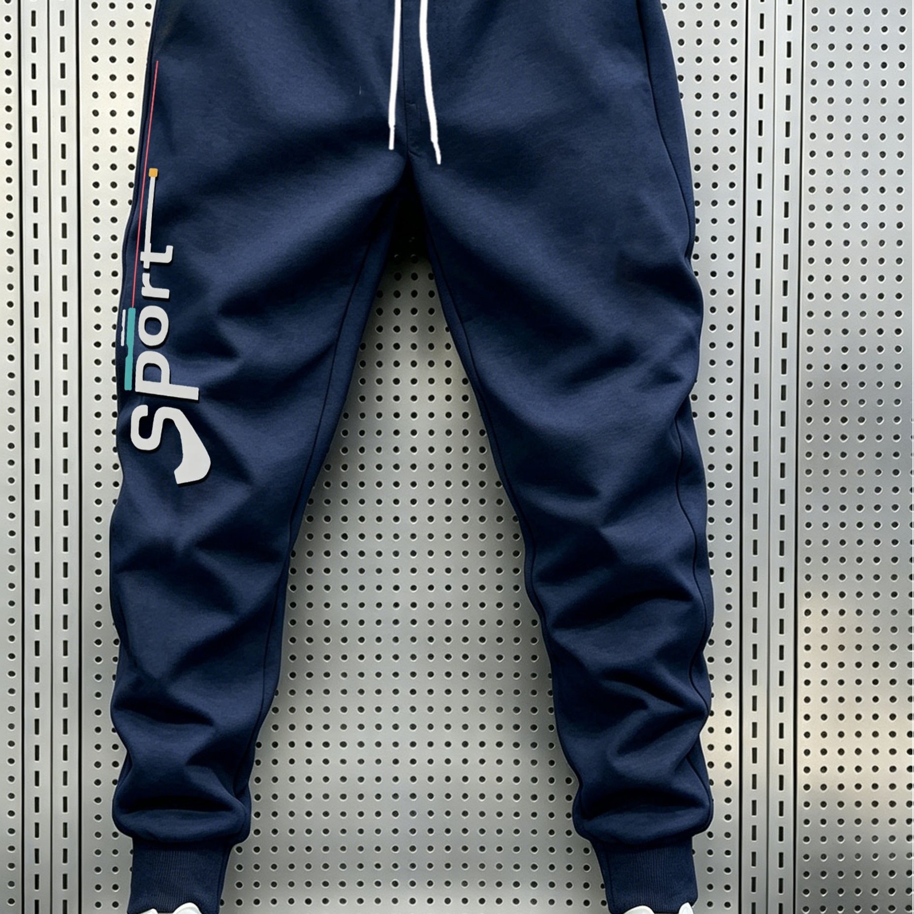 TEMU Men's Jogging Pants, Pants For Gym And Commuting, Plus Size