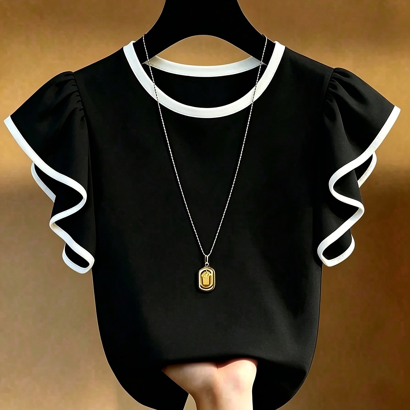 TEMU T-shirt à manches courtes décontracté et ample pour femmes, collection printemps-été, et idéal pour tous