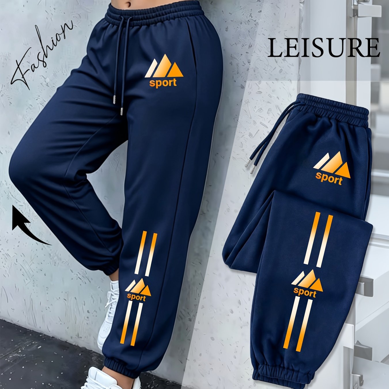TEMU Women's Fashion Trendy Loose Casual Sweatpants