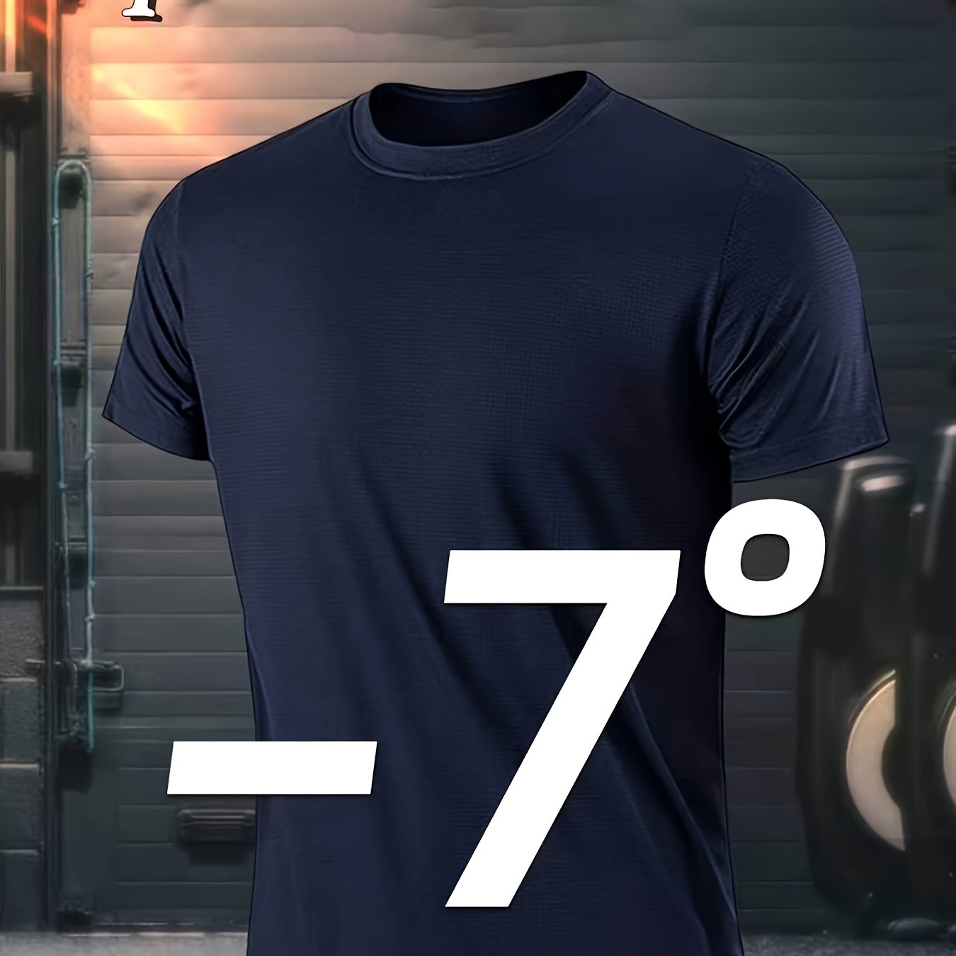 TEMU T-shirt de 'été pour homme, , anti-transpiration, respirant, à séchage rapide, à carreaux, décontracté, à manches courtes, , couleur unie, col