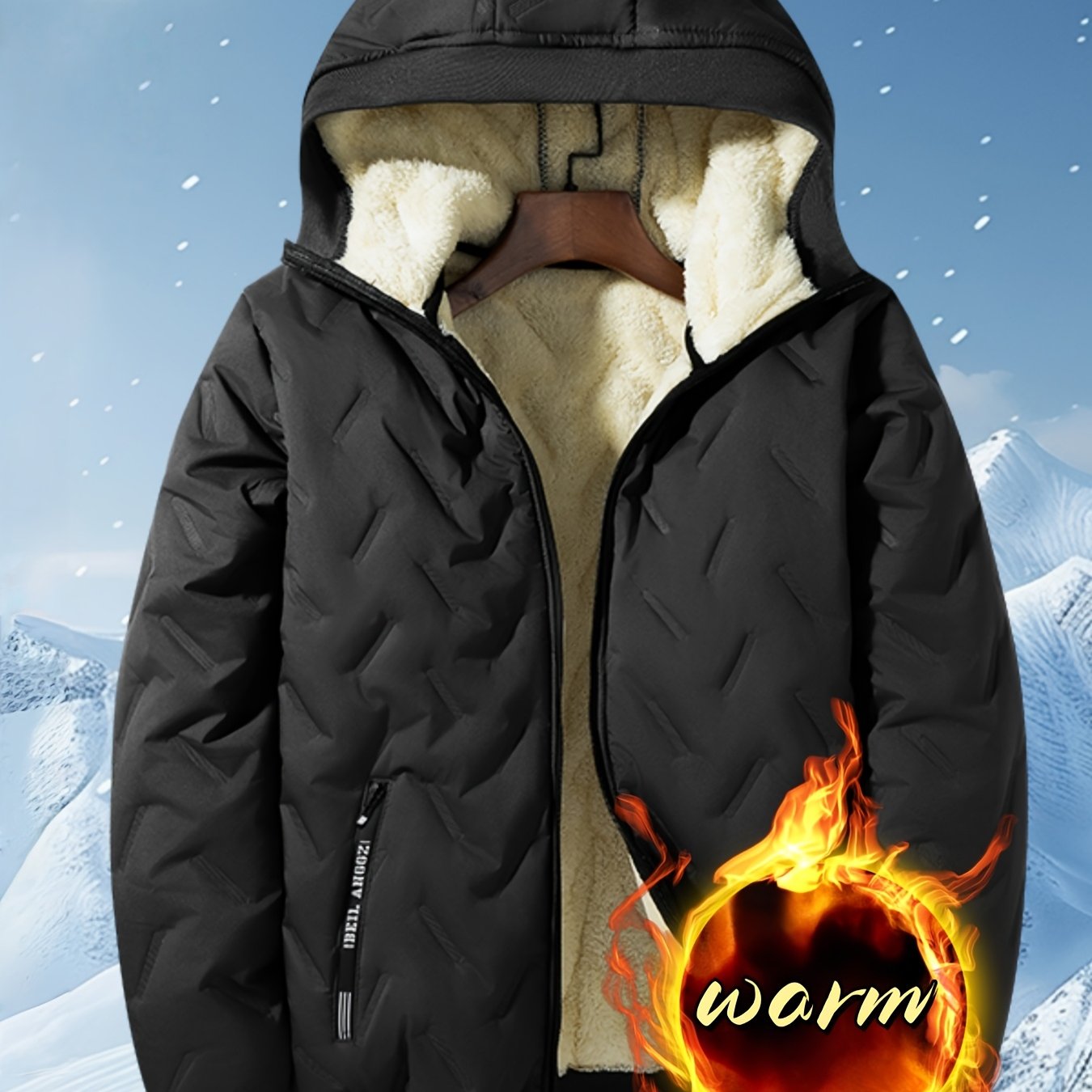 Men's Fashionable Thick Jacket