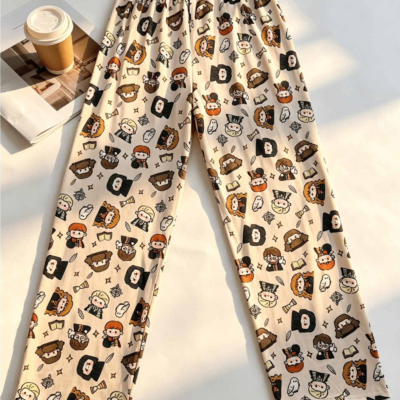 TEMU Harry Potter Spring Summer Thin New Style Pants Loose Trousers Long Pants For Outdoor Walking