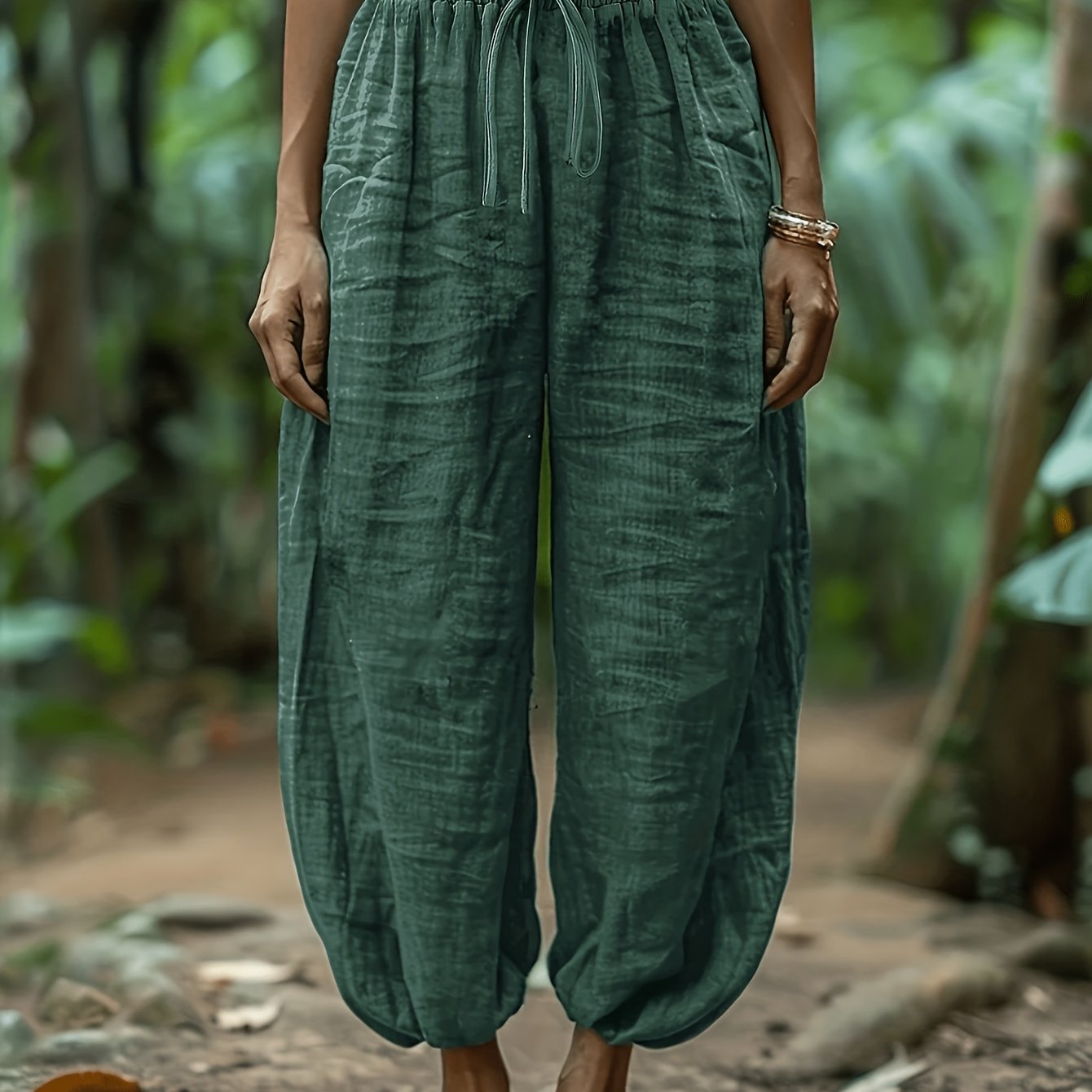 TEMU Women's Fashion Casual Trousers