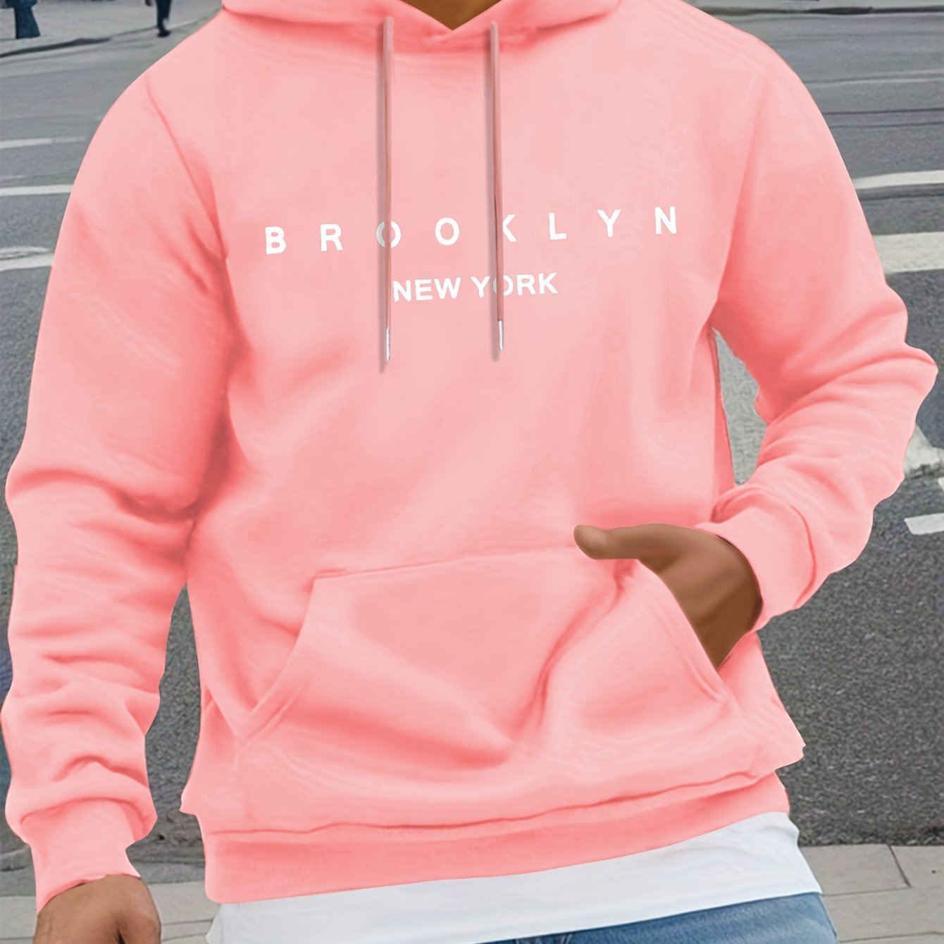 E-shop AREA Print, Herren Hoodies Casual Gemütlich, Trendige Langarm Kapuzenpullover, Vielseitiges Oberteil für Herbst Winter