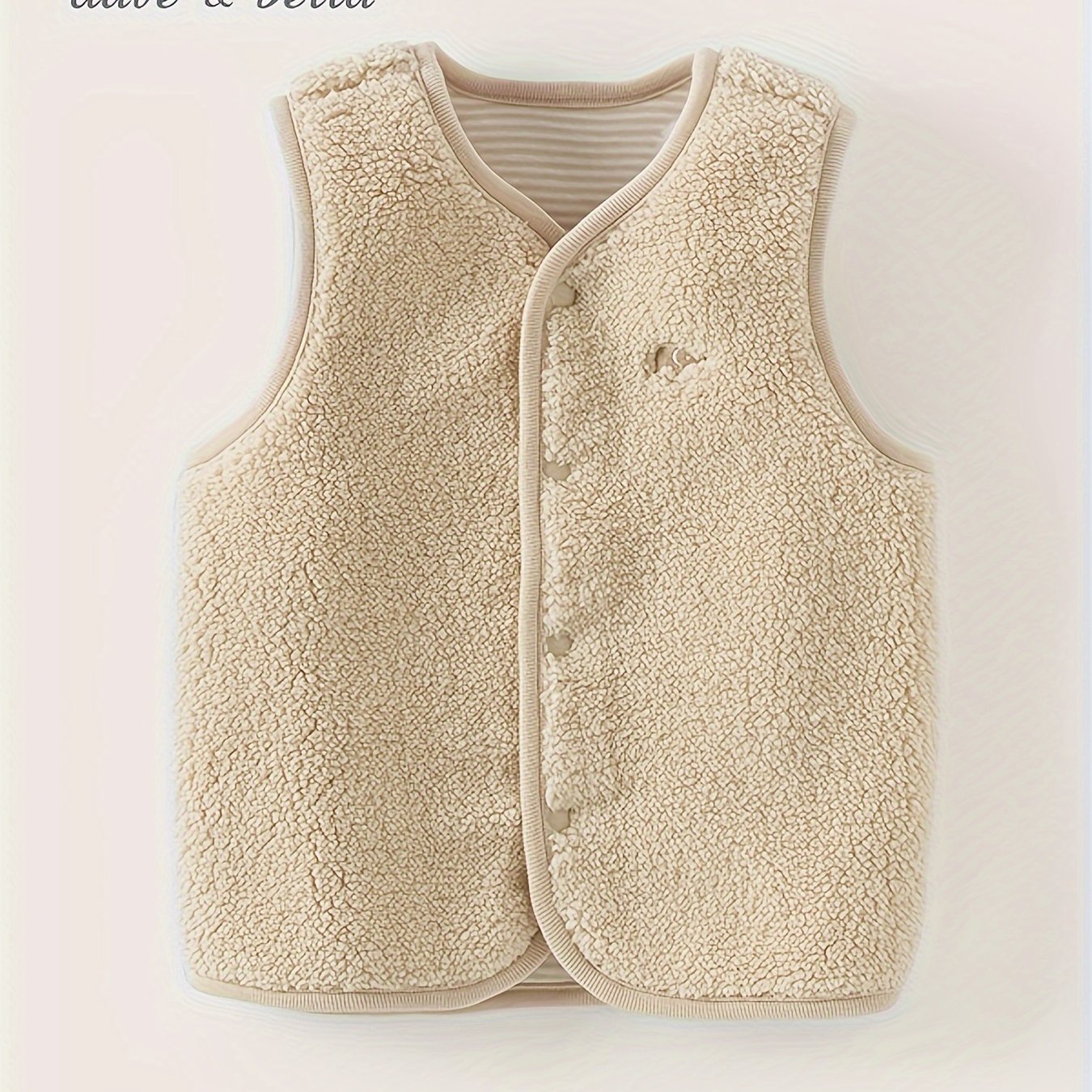 Dave&bella Children's Vest Spring Tank Top New Autumn Winter Boy Girl Top