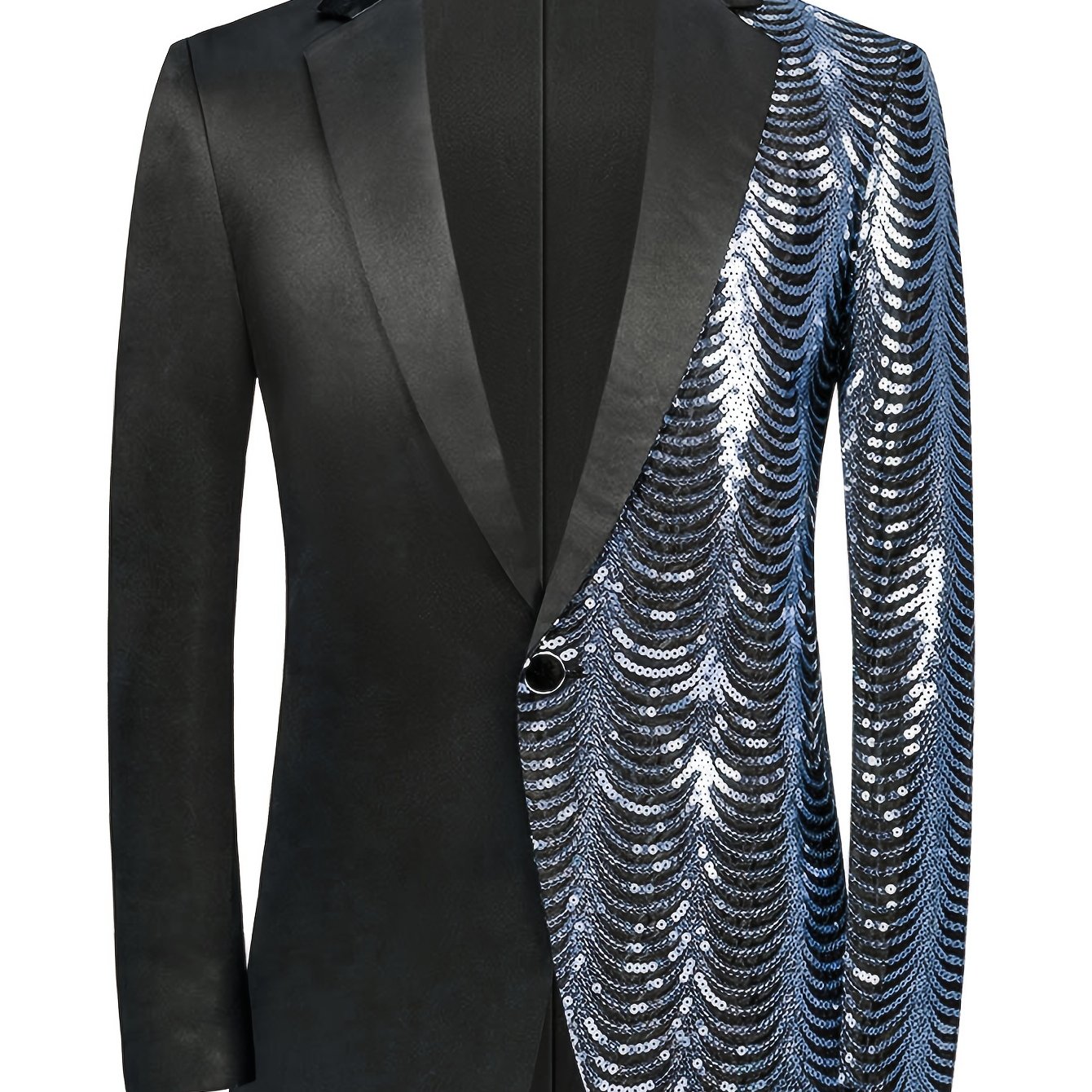 Silver glitter hot sale suit jacket