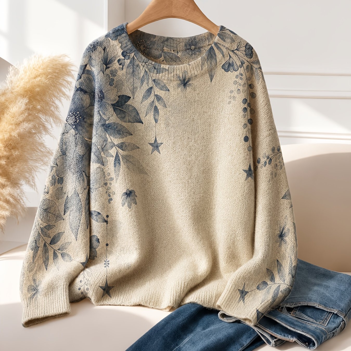 TEMU Nouveau pull pour femme automne/hiver, couleur , col rond, simple et polyvalent, à douce. , , dissimule les défauts et convient à toutes les