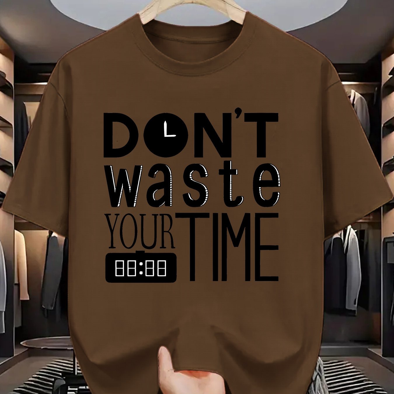 TEMU T-shirt stampate da , vestibilit� standard regolare, maglietta casual a maniche corte, top versatile per outfit i
