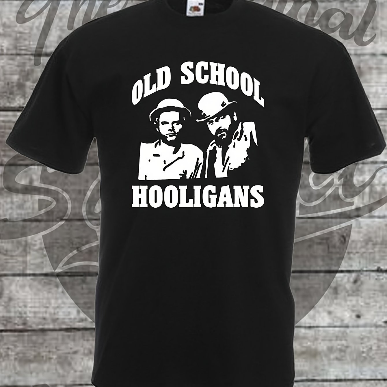 Old School T-shirt - Casual Round Neck Tee Suitable For Outdoor Leisure & Casual Attire - Breathable Wearable, Machine Washable Fit T-shirt