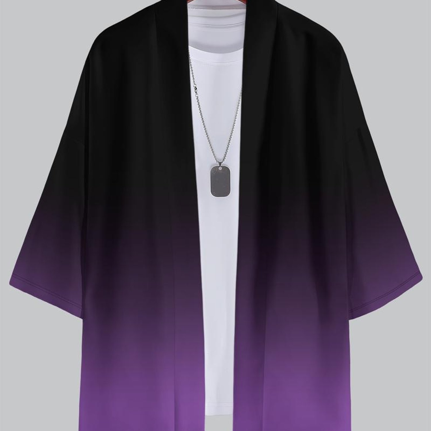 TEMU Men's Casual Gradient , Polyester Material, Mixed Colors, Multiple Specifications , Comfortable Homewear For Men, Lounge & Sleep Scenes, Stylish