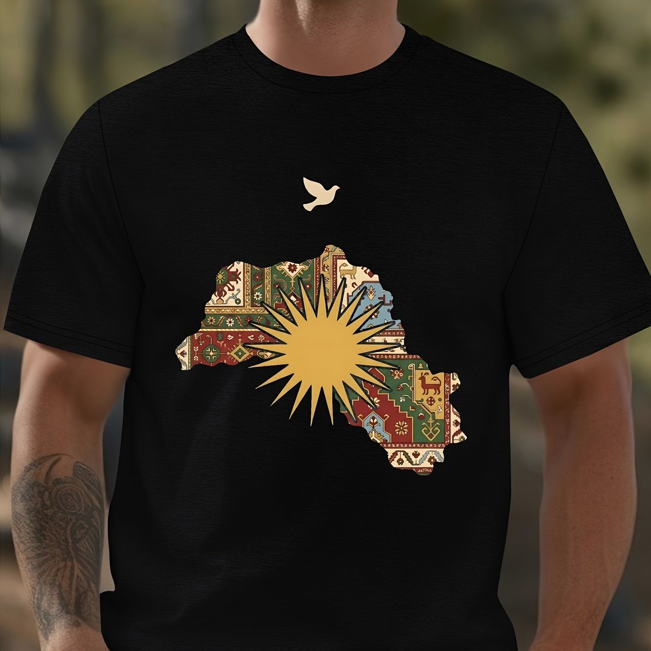 TEMU Men's Summer Comfortable T-shirt