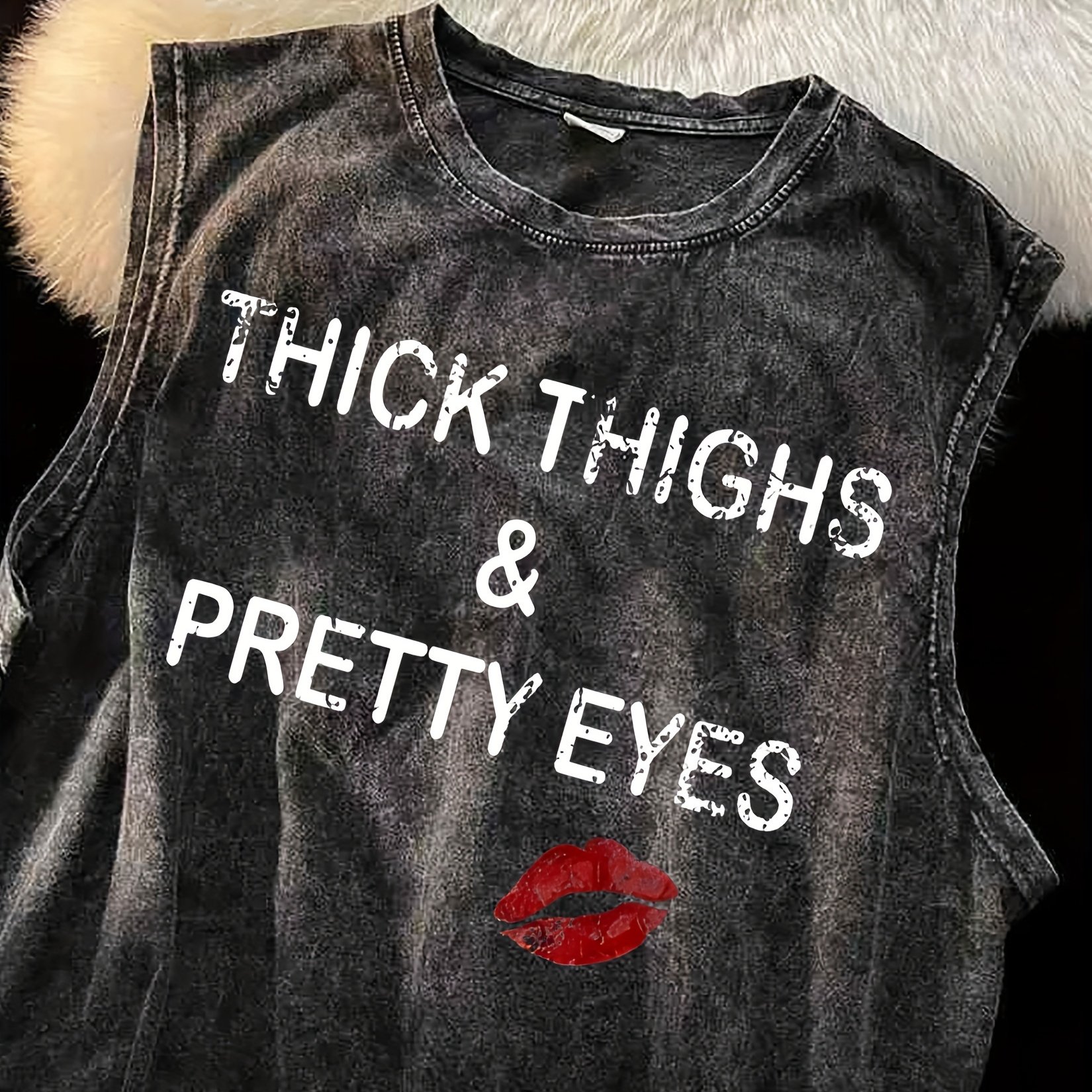 TEMU Men's And Women's Pure Tank Top, Dual-use For Daily Commuting As An Inner Or Outer Layer, Style With A Cool And Look. Vintage Tank Top For Men