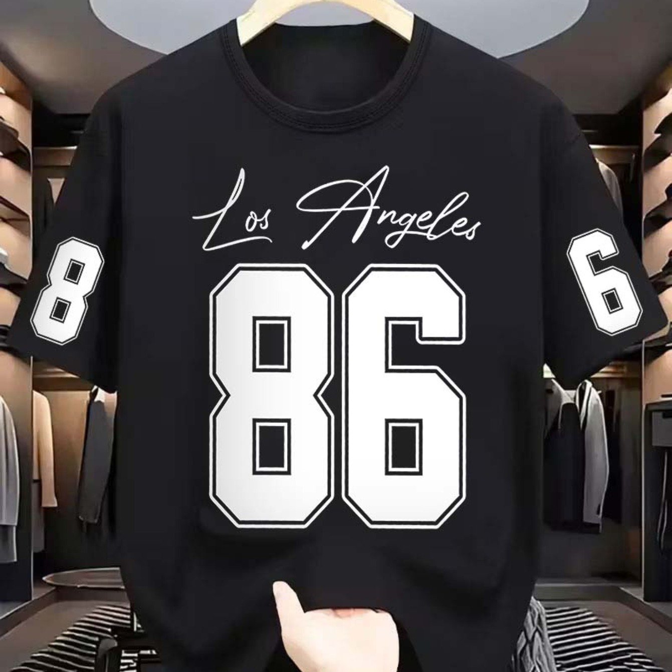 TEMU Camiseta de talla grande para mujer, casual y de moda con estampado, tallas 0-8XL, capa base de moda para salidas , estilo, para todas , ropa