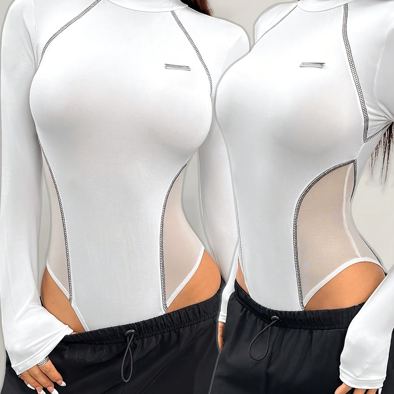 Women's Y2k Street Style Bodysuit Dp022915
