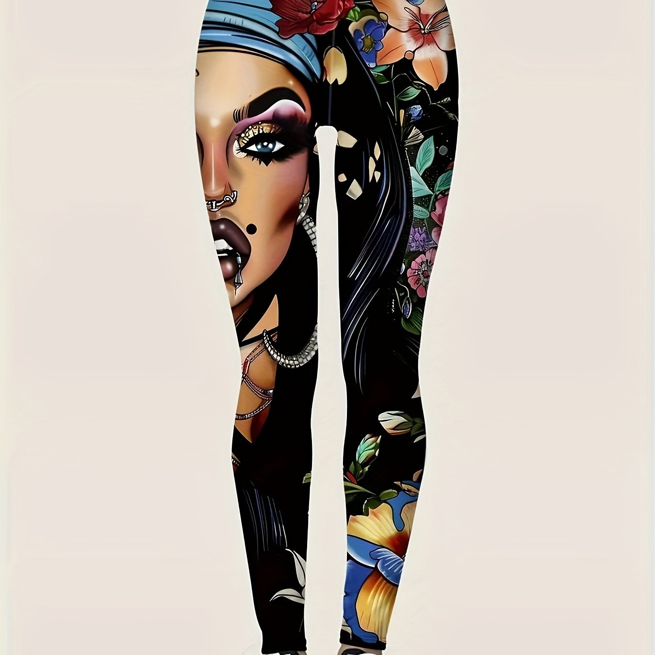 Women's Leggings, Printed Tights