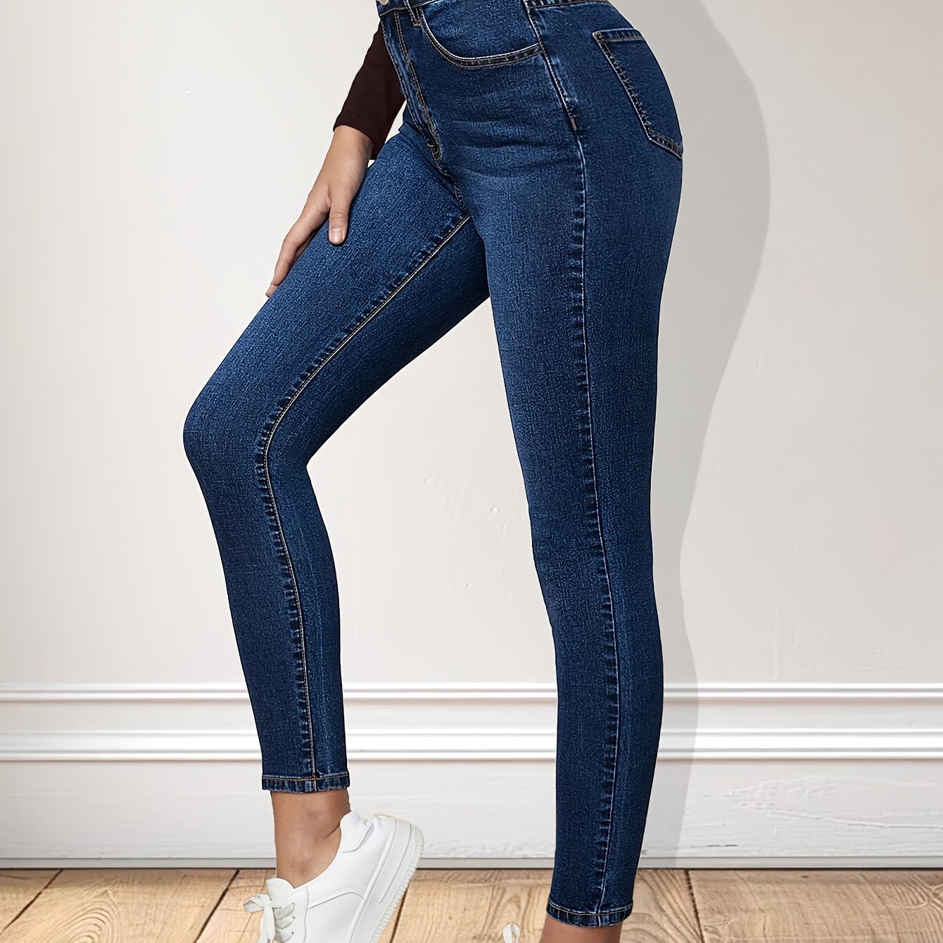 Blue Cat Fashion Stretch Skinny Jeans Denim Jeans