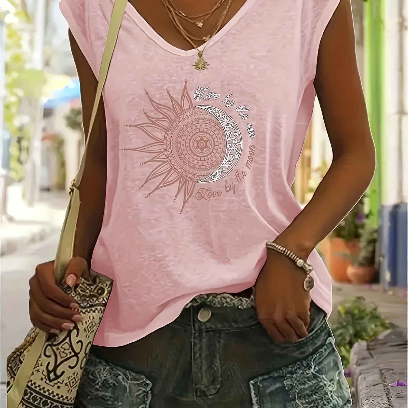 Plus Size - Plus Size - 2025# Spring/summer Loose V-neck