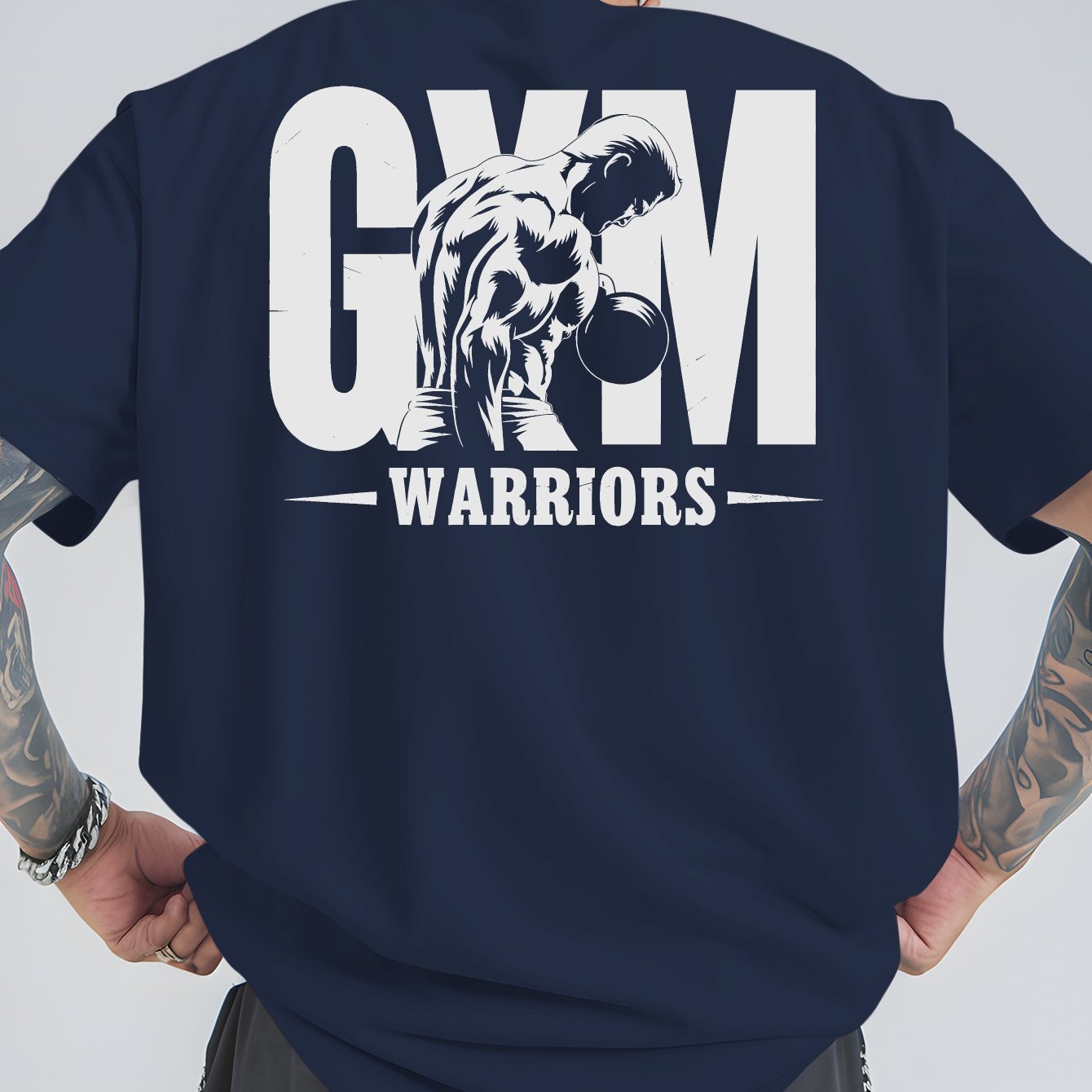 TEMU Summer Outdoor Sports And Casual Large-size Short-sleeved T-shirts, Men's Trendy , Loose Base Shirts, Versatile Round Neck Tops, Breathable And