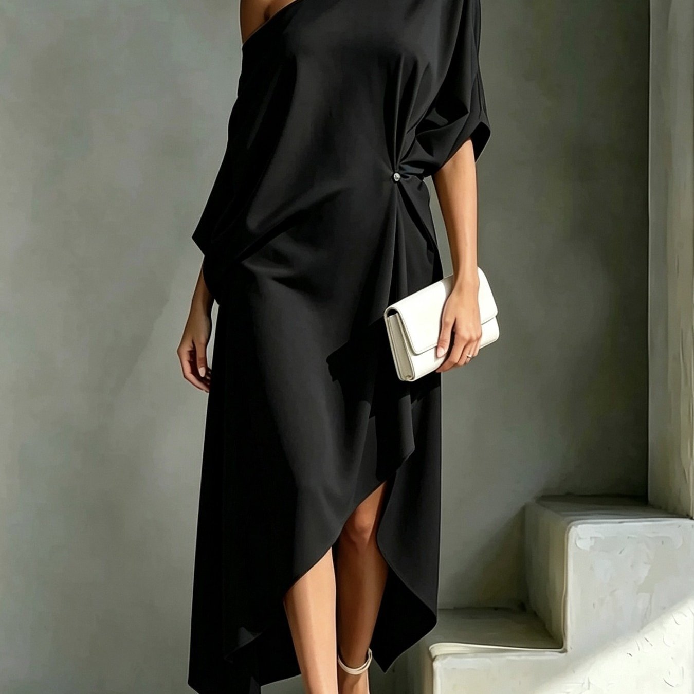 New Elegant And Minimalist Women's Sleeveless Dress