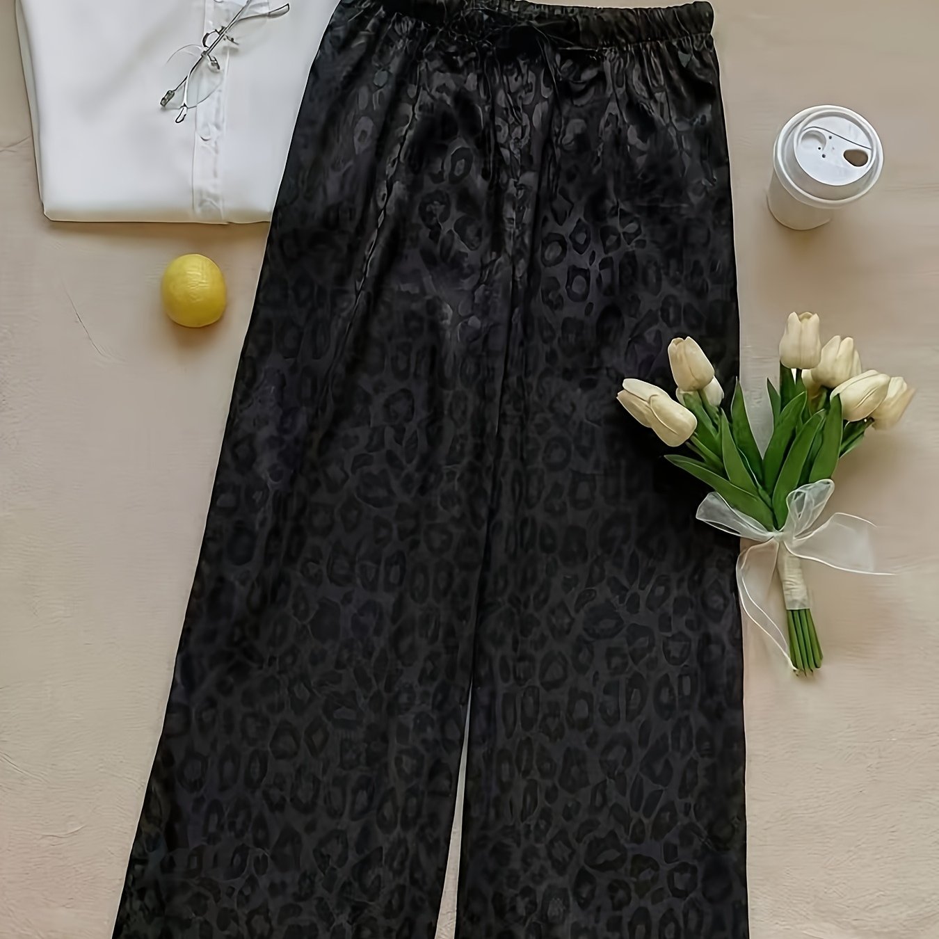 TEMU Ladies Print Single Sleepwear Pants
