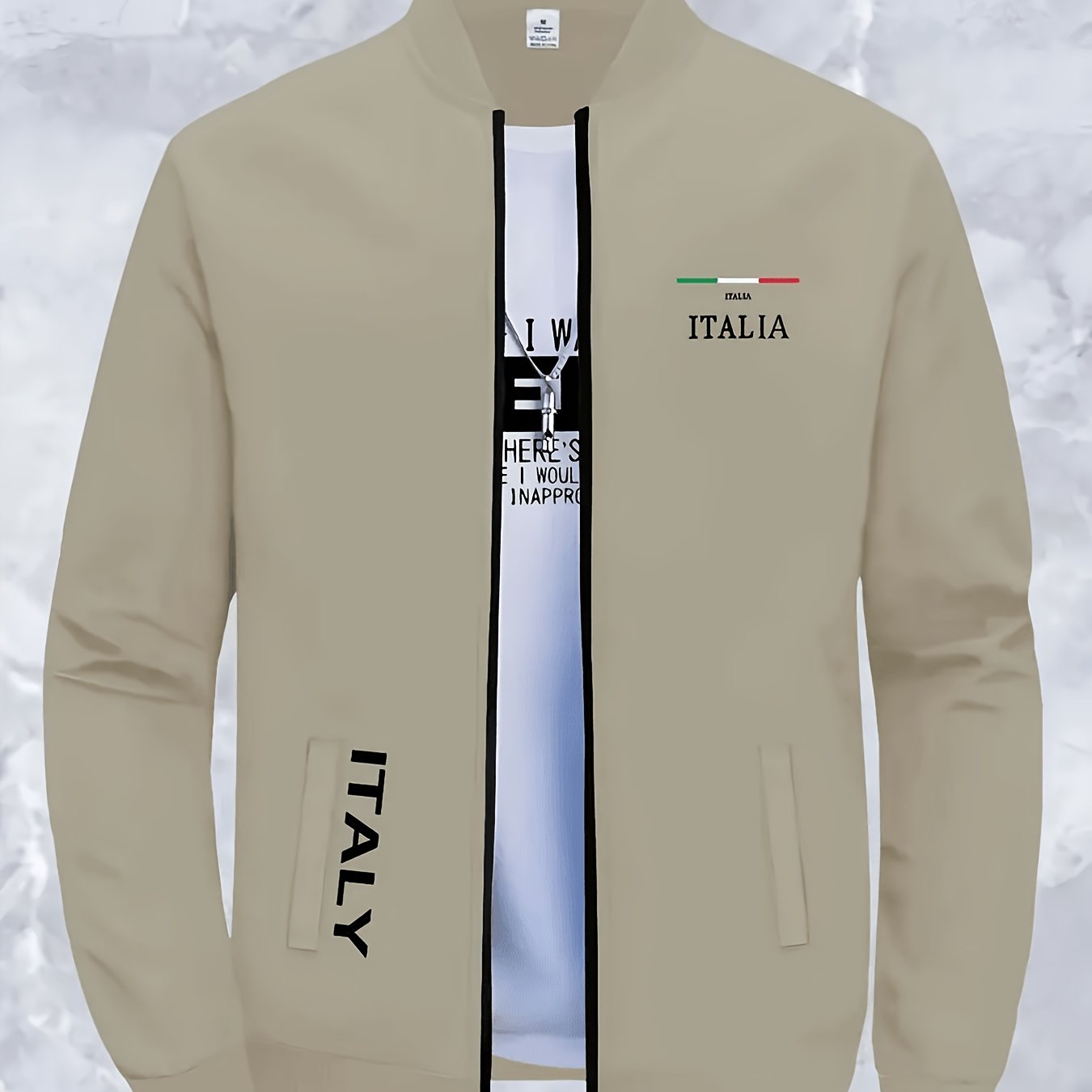 TEMU Jacket Men's Loose Casual Jacket Trendy Brand Versatile Jacket