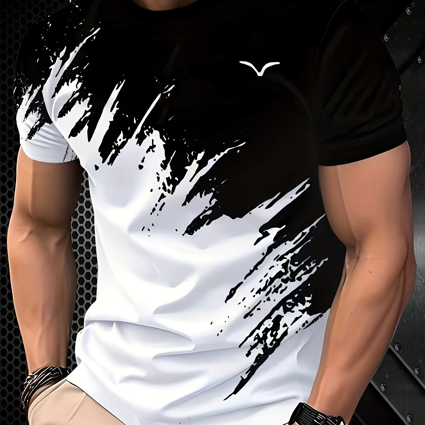 TEMU Men's Novelty T-shirt