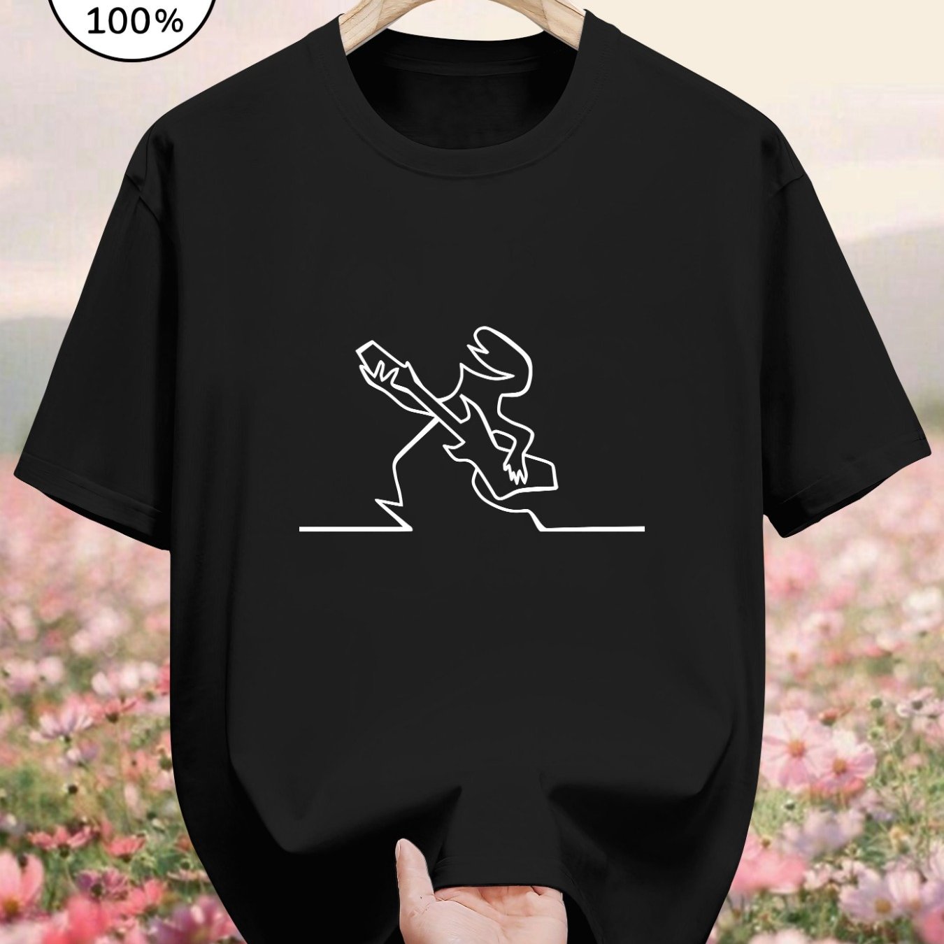 Image of Casual Fashion Short-sleeve T-shirt - A Cai
