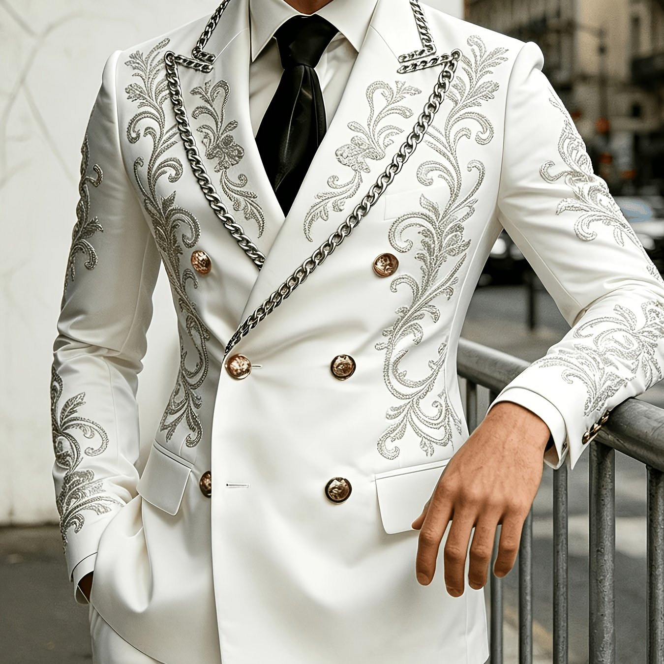 Image of Men's Casual Suit, Suitable For Daily Wear And Daily Life, Stylish And Neat, And Formal Occasions