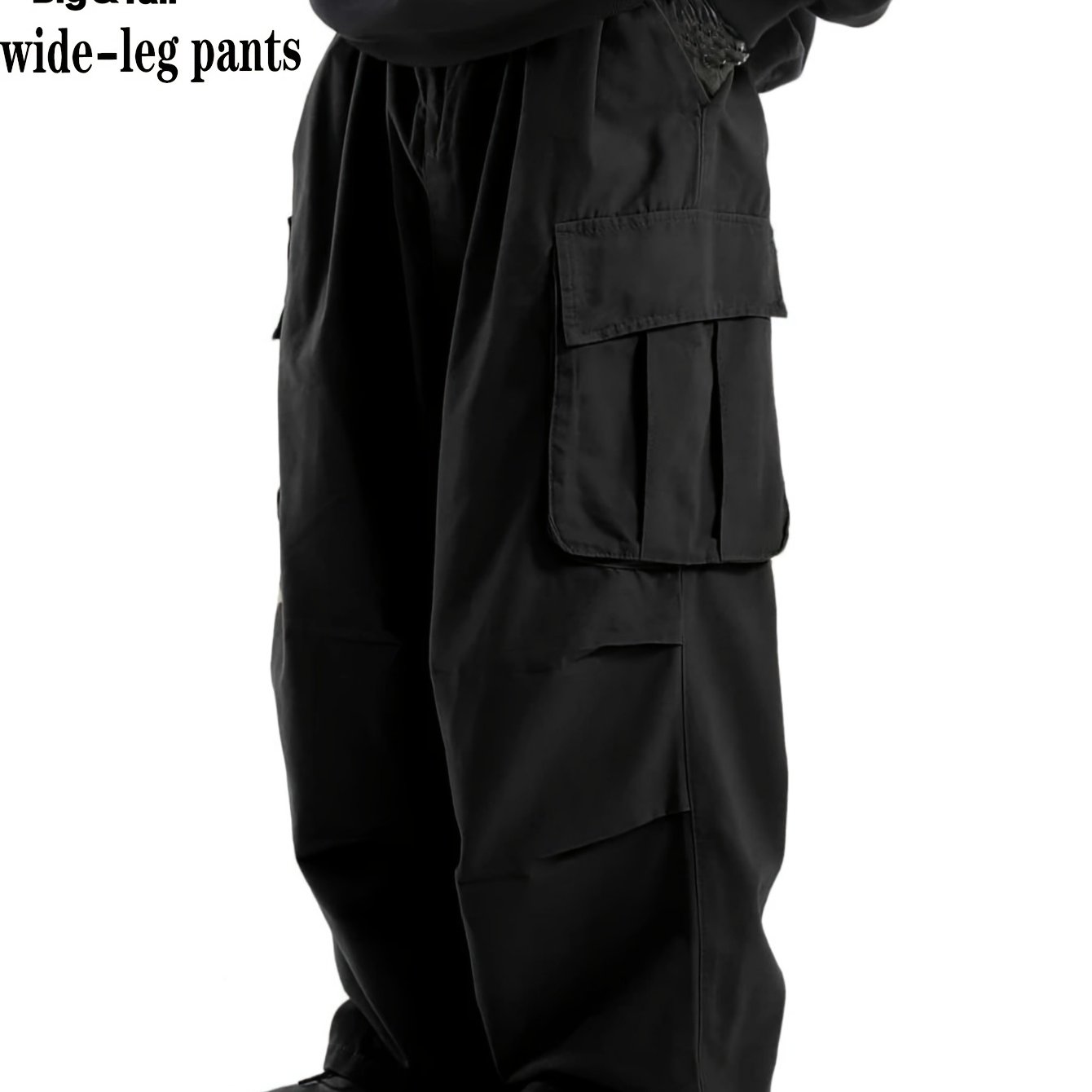TEMU Plus Size Men's Cargo Pants, Autumn Essentials