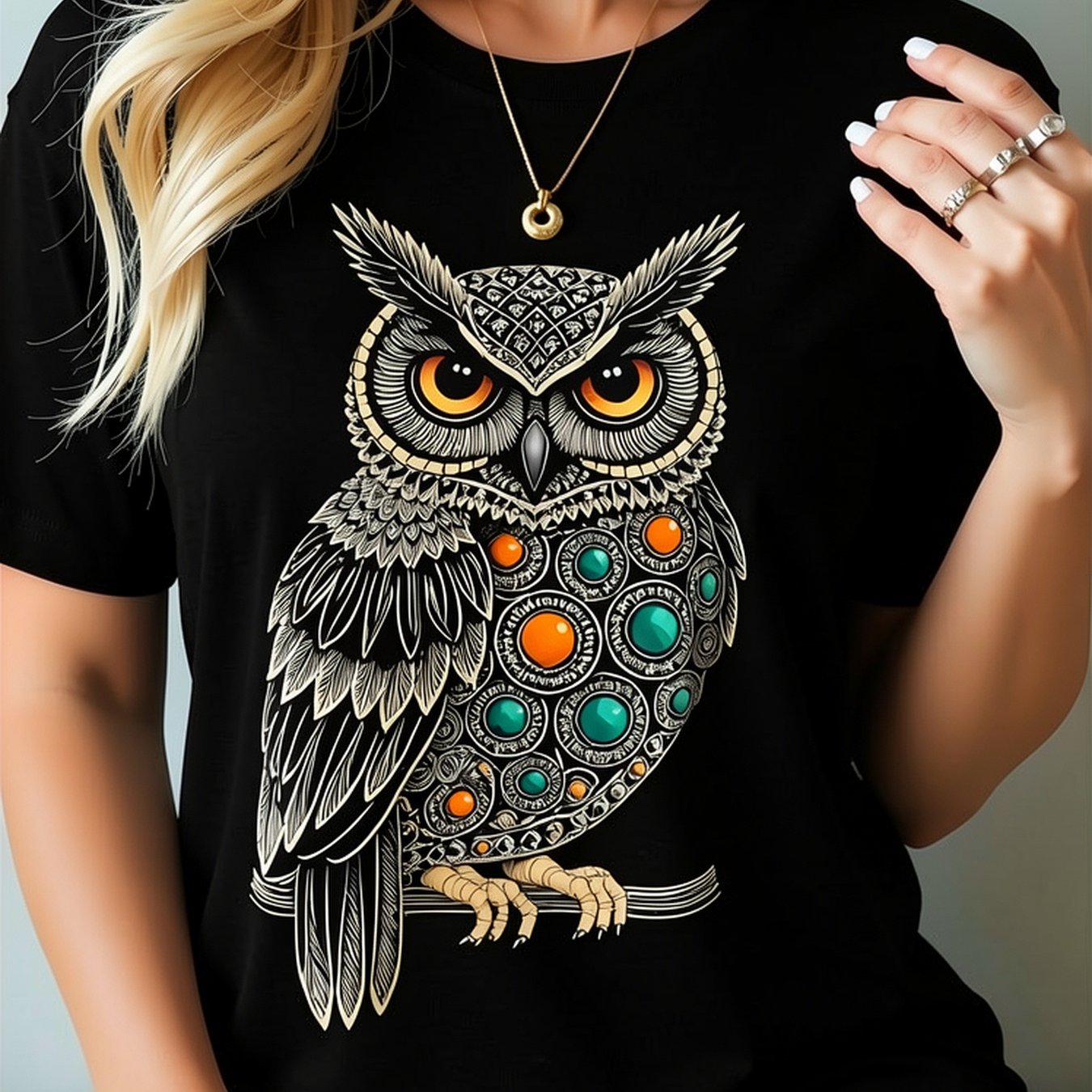 Casual Short-sleeve T-shirt For Women Featuring A - Relaxed Fit, Soft And Comfy For Summer, With Colorful Details