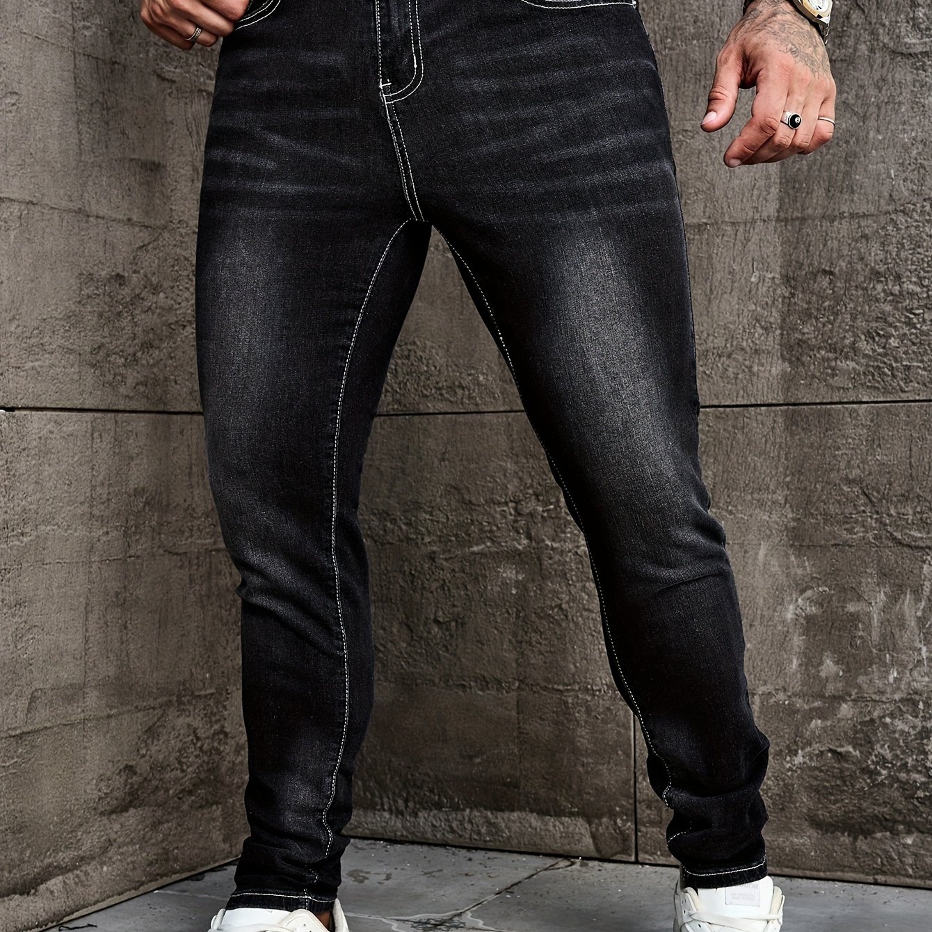 Men's Slim Fit Denim Pants