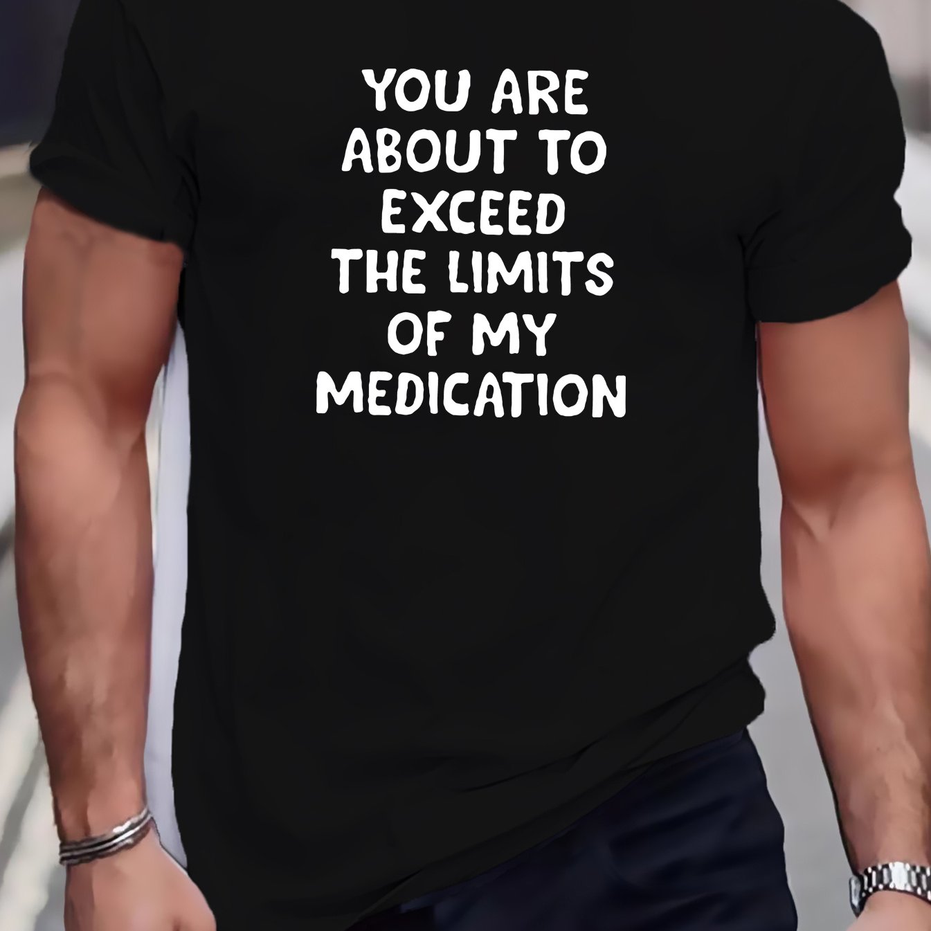 TEMU Men's Size Summer Oversized Short-sleeve T-shirt - Breathable Medium-stretch Fabric, Plus Size Round Neck Casual Tee For Spring Summer Fall,