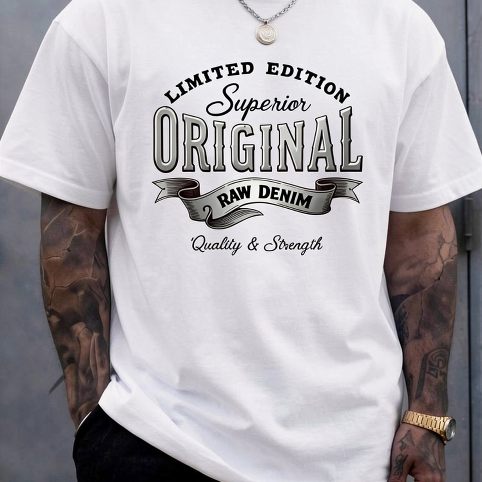 TEMU Men's Tops Short Sleeve T Shirt Edition Superior Denim Quality Strength Outdoor Casual Durable Stitching Men's Casual Top Men's Summer Top,