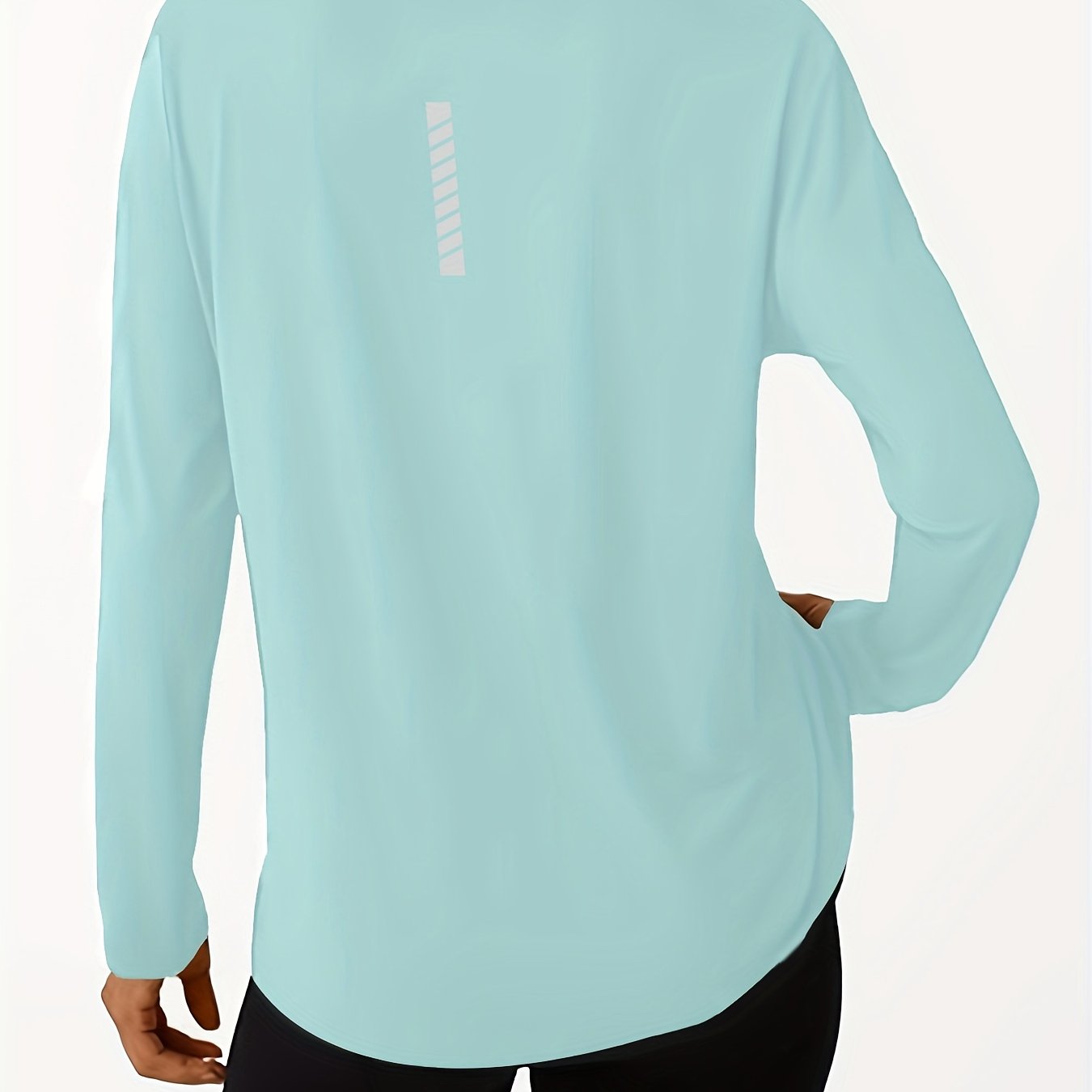 TEMU T-shirt de Fitness Yoga à Manches Longues pour Femmes, Séchage Rapide et Respirant – Vêtement Sportif Idéal Randonnée Alpinisme Course en