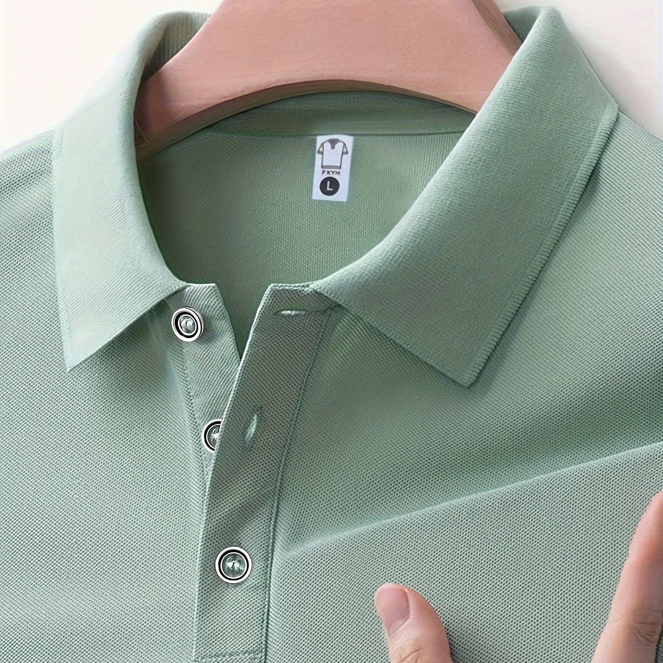 TEMU Men's Shirt, Casual Short Sleeve Lapel Shirt For Summer Outdoor
