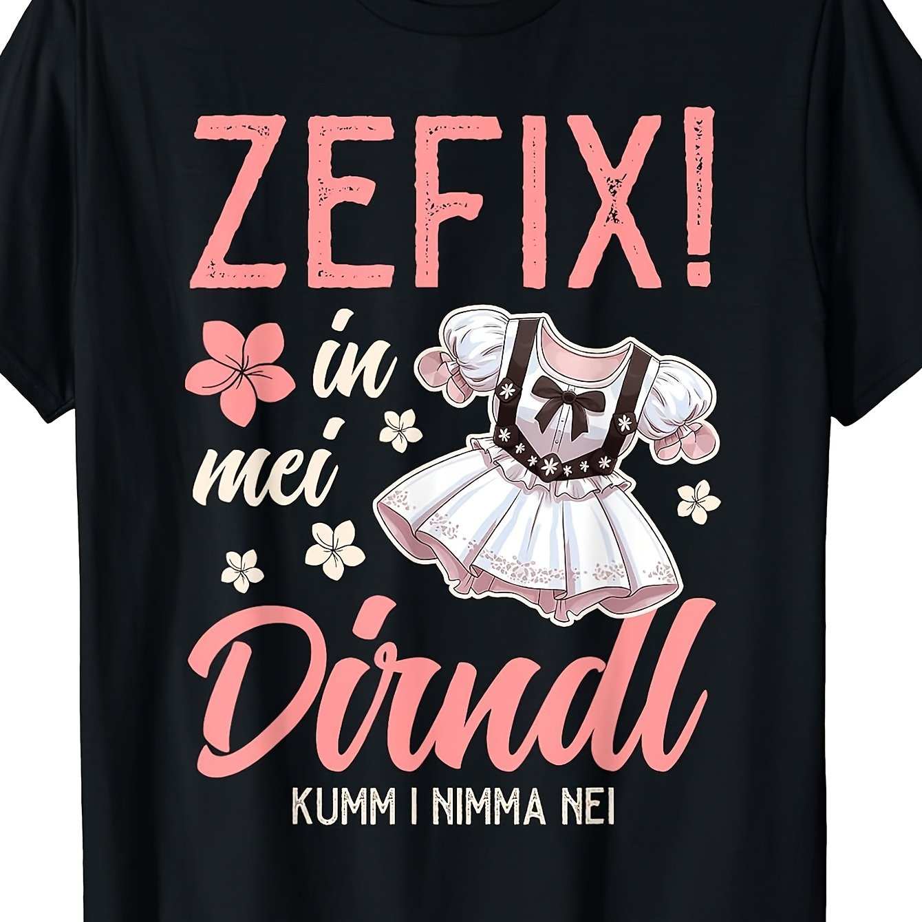 Image of Women's And Blouse Set For Oktoberfest Replacement Dirndl T-shirt Men's T-shirt Funny Perfect For Home|work|outdoor|gifting (birthdays|valentine's Day|mother's Day) Size S To 3xl Unisex