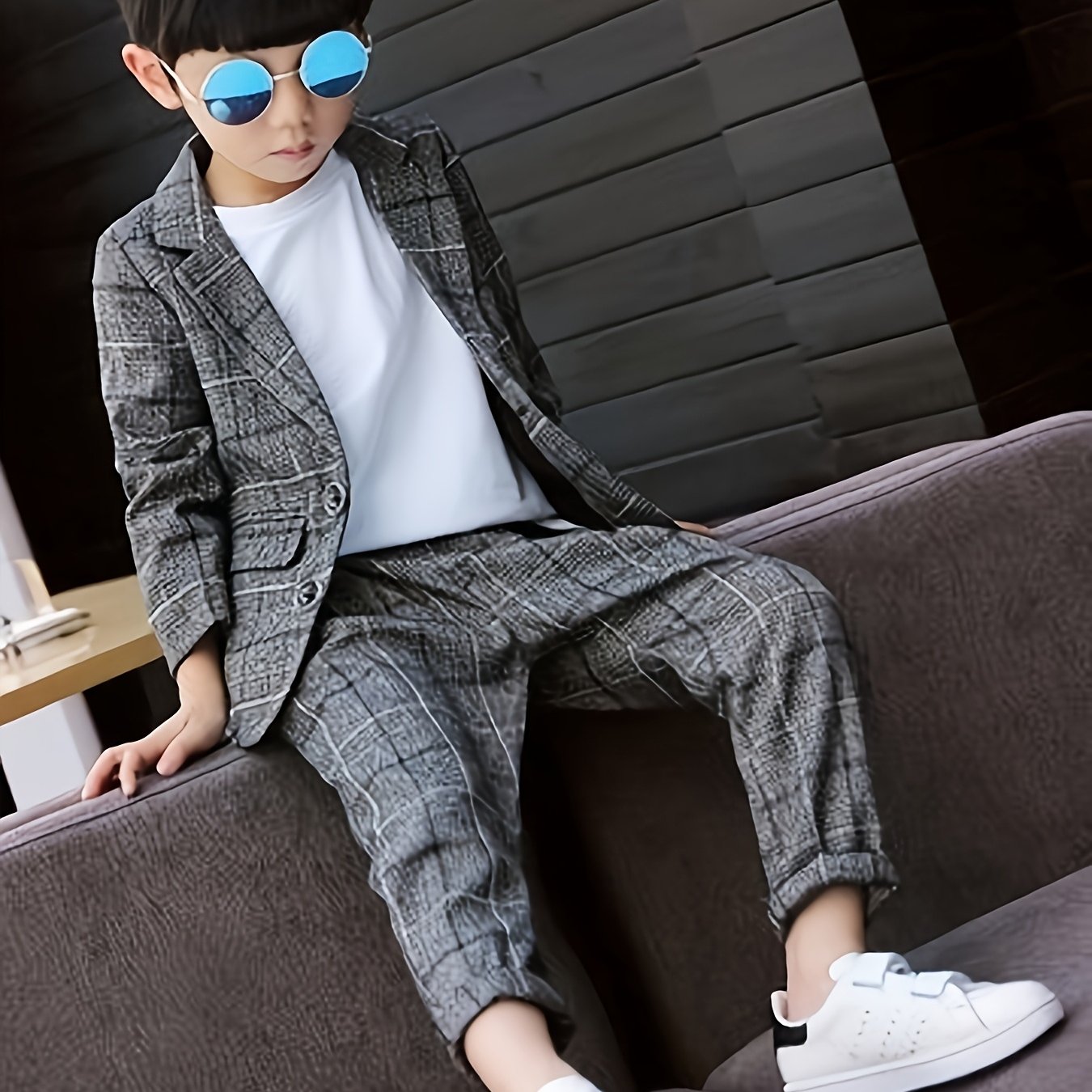 Boys' Autumn Suit Set 2026 Kids Casual Suit Older Suit