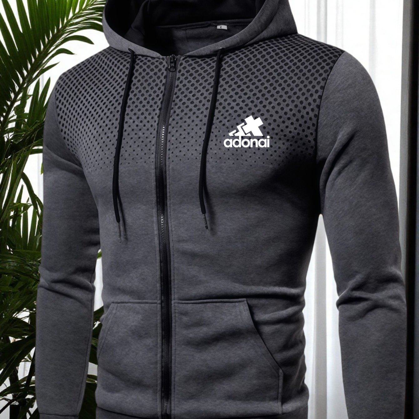 TEMU Men's Gym Hoodie Fitness Bodybuilding Sweatshirt Pullover Sportswear Men's Workout Hooded Jacket Apparel Men's Athletic Jacket