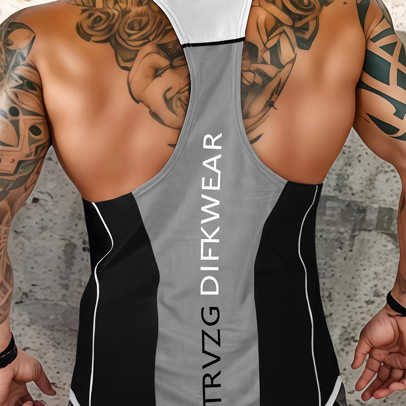 E-shop Herren Sportweste Fitness-Training Top Sommer Dünne Atmungsaktive Sportbekleidung Ärmelloses Westen-Oberteil