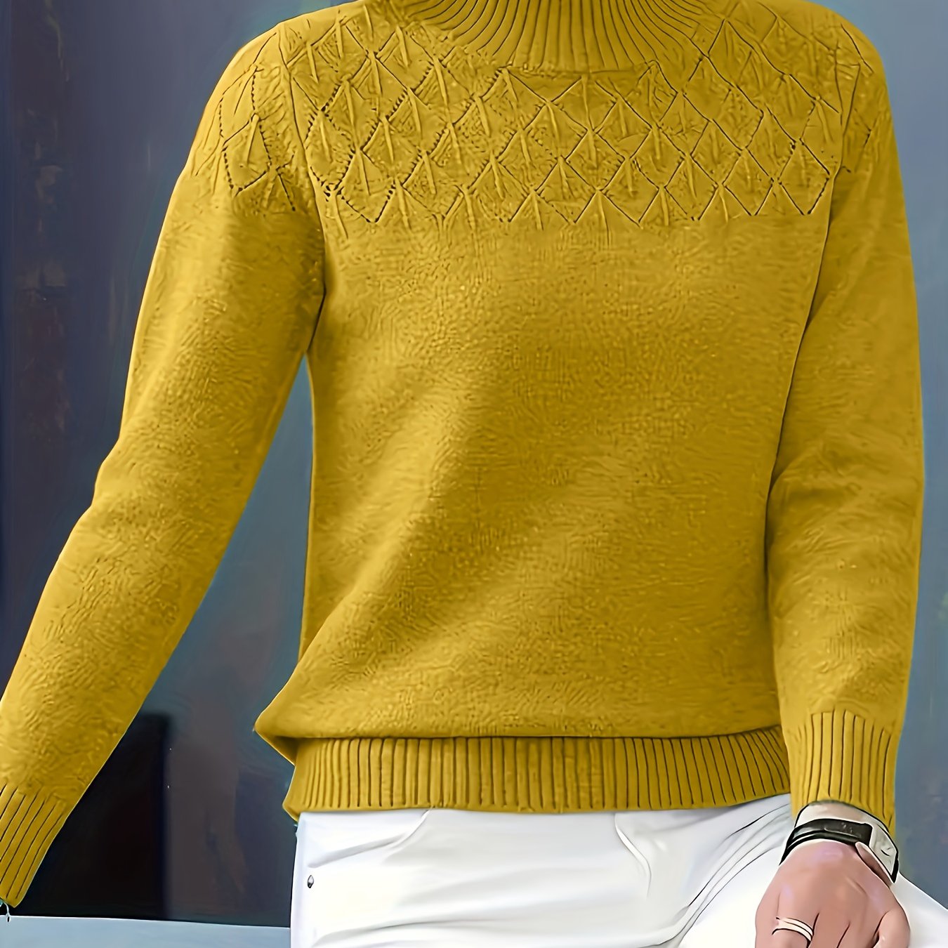 TEMU Pull Haut Décontracté Célibataire pour Femme - Coupe Courte , Indispensable pour S' avec des Jeans et des Robes en Toutes , Confortable et