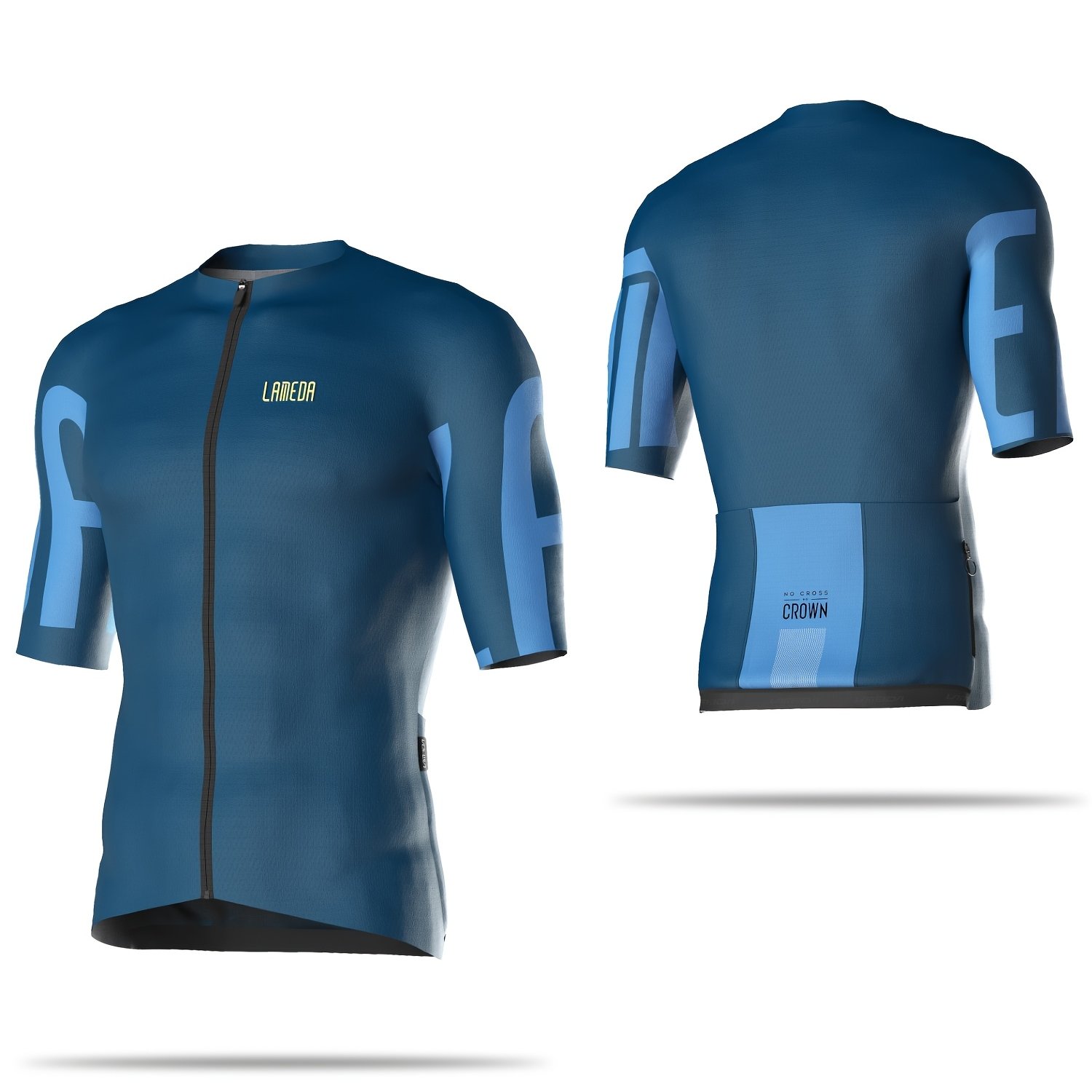 Image of Lameda Men's Summer Cycling Short Sleeve With Pockets, Breathable Quick-dry Mountain/road Bike Jersey, Outdoor Sports T-shirt