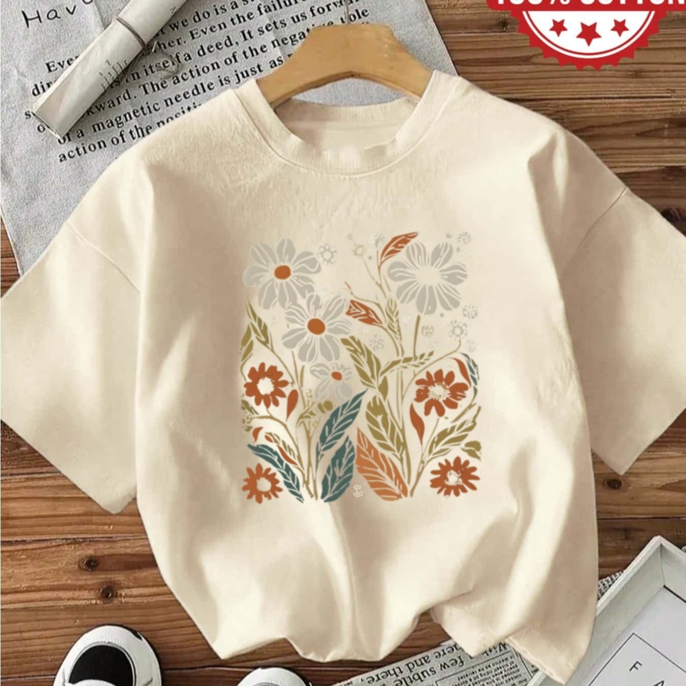 Holiday : Fashion Elegant Women's Top, Hot Element: Hand-painted Letters, Drawing Print Fashion Versatile, Gift 9780