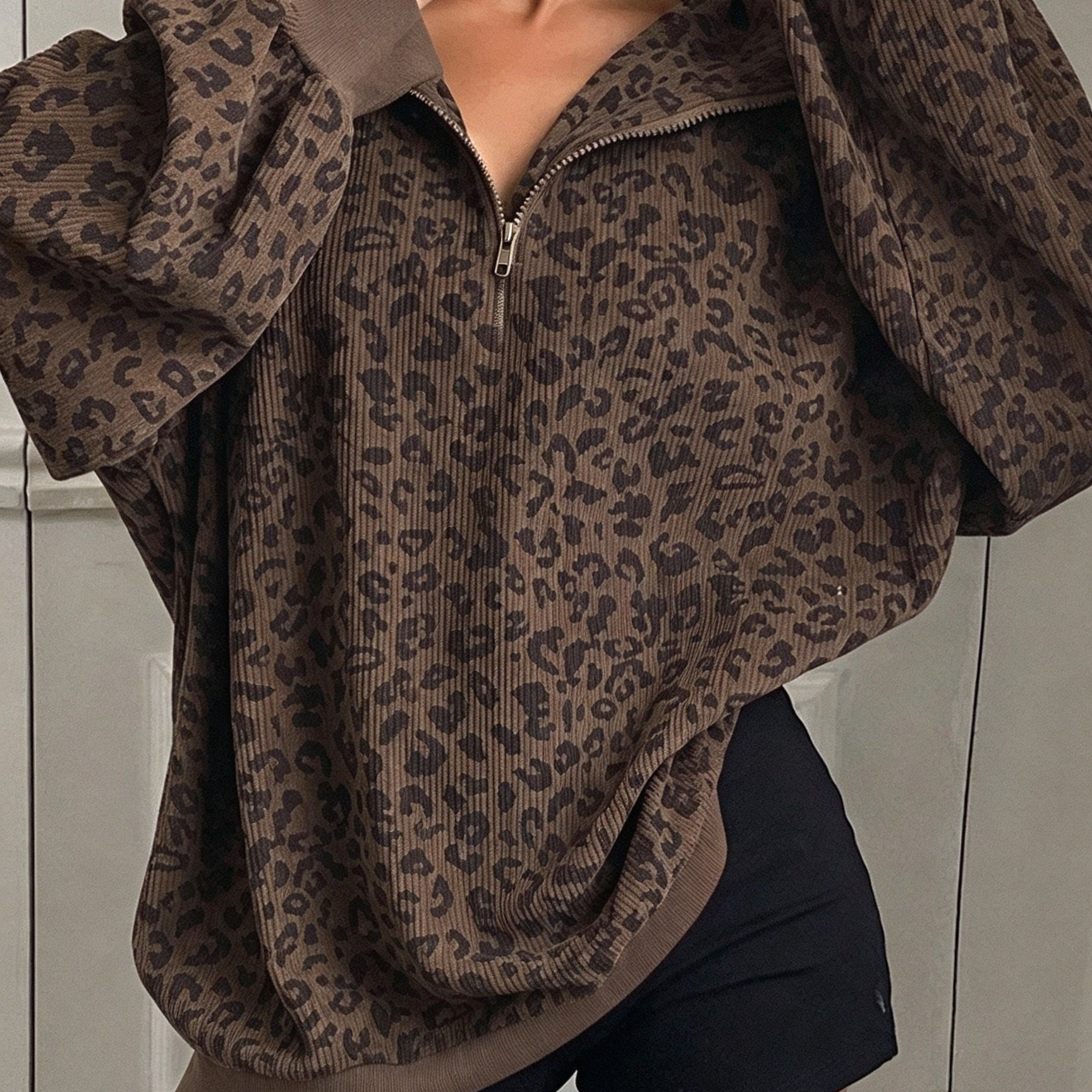 TEMU Sudadera de moda para mujer de otoño/invierno