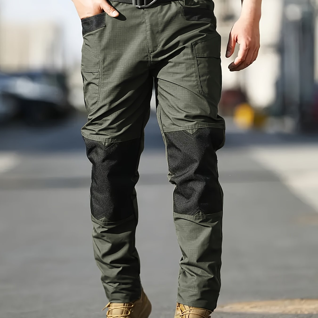 E-shop Taktische Herren Cargo Hose mit multifunktionalen und strapazierfähigem Stoff - Geeignet für regelmäßiges Wandern, Outdoor-Aktivitäten und