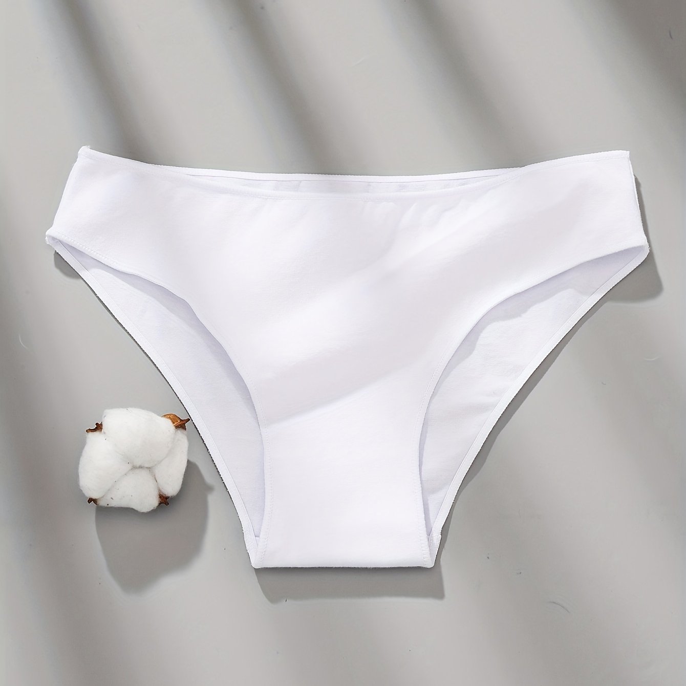 1pc/new Seamless Low-rise Breathable Women's Panties, Simple Sexy Briefs